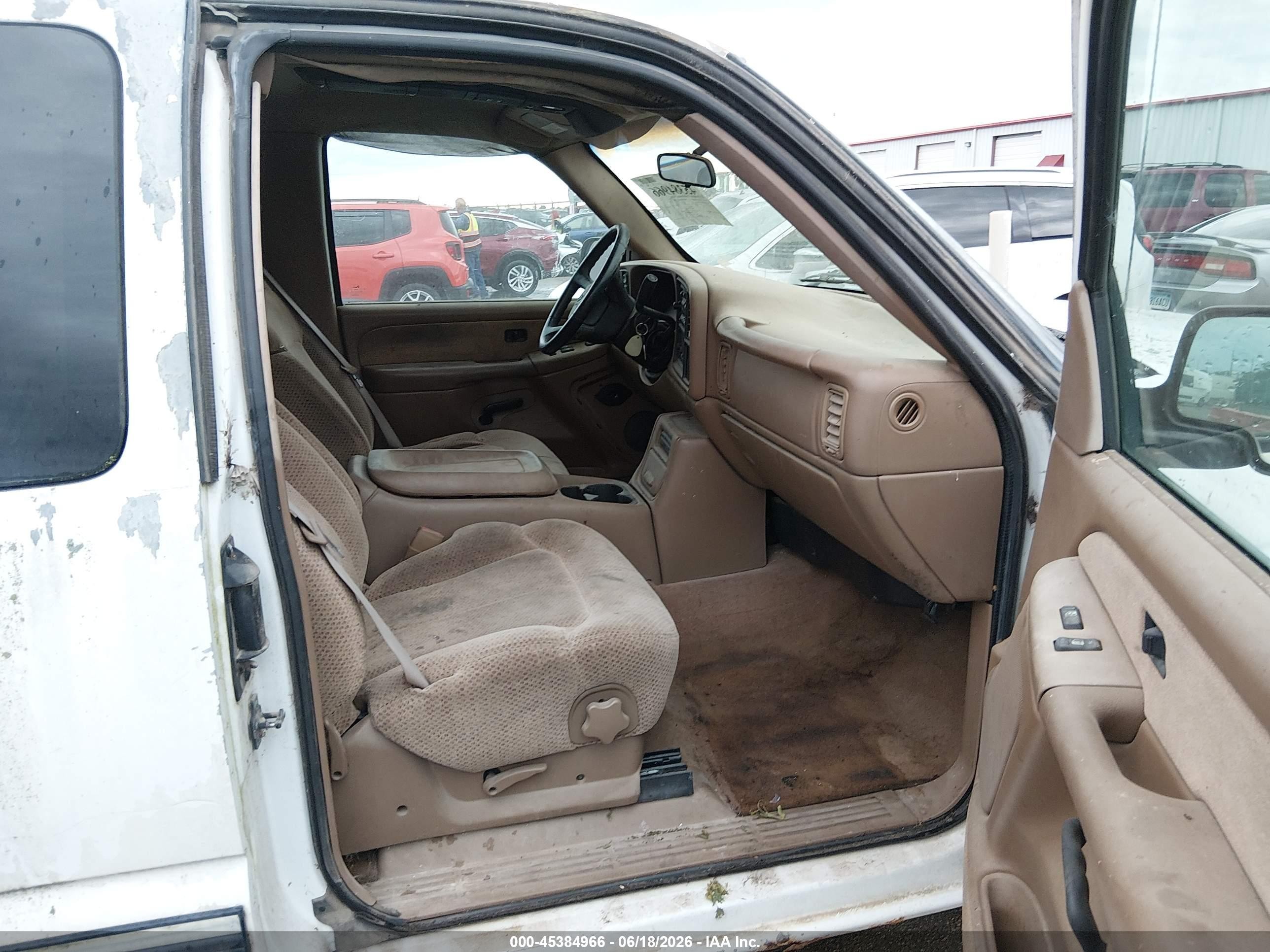 1999 Chevrolet Silverado 1500 Ls White vin: 2GCEK19T3X1139234