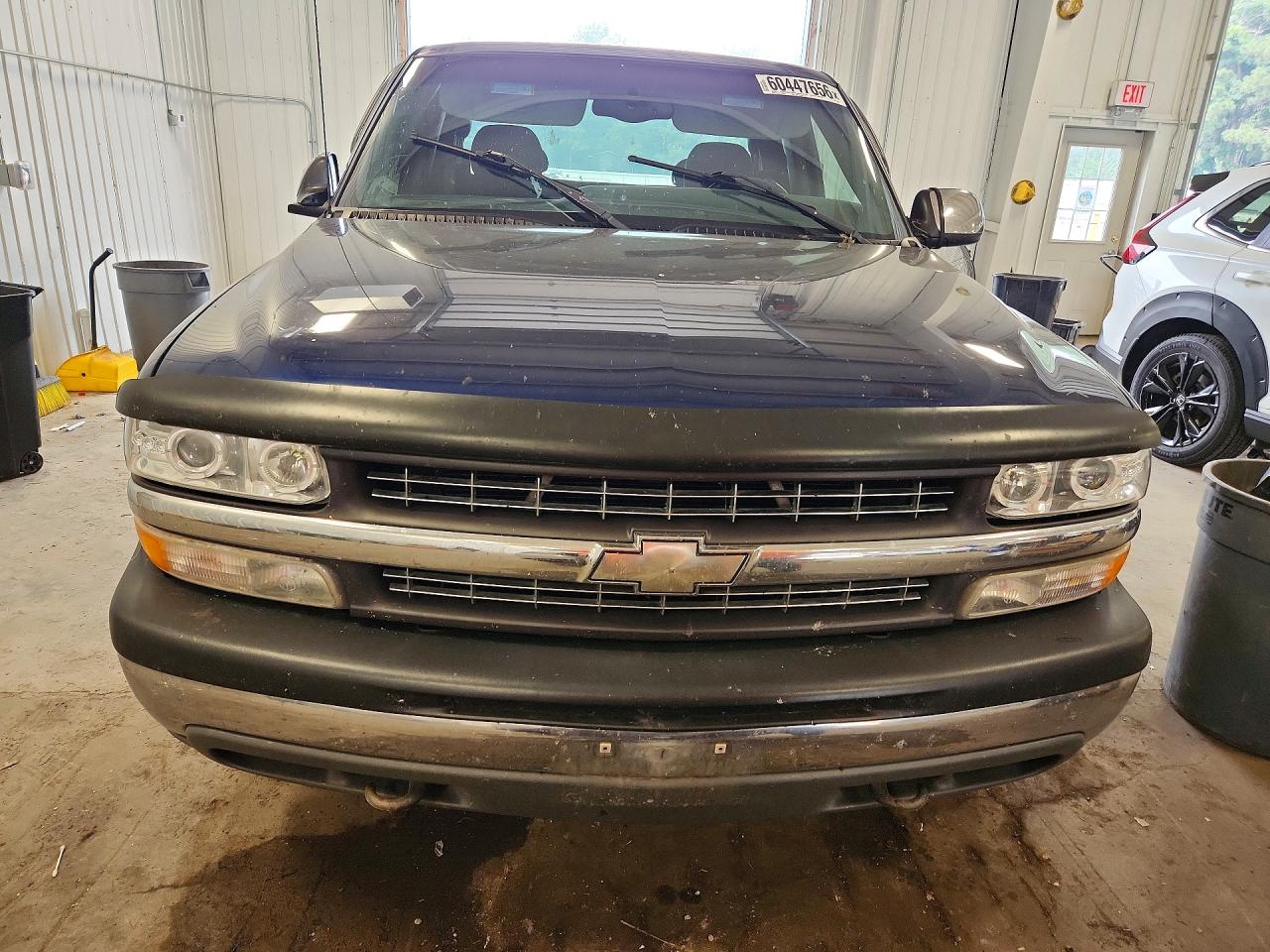2000 Chevrolet Silverado K1500 Blue vin: 2GCEK19T3Y1140661