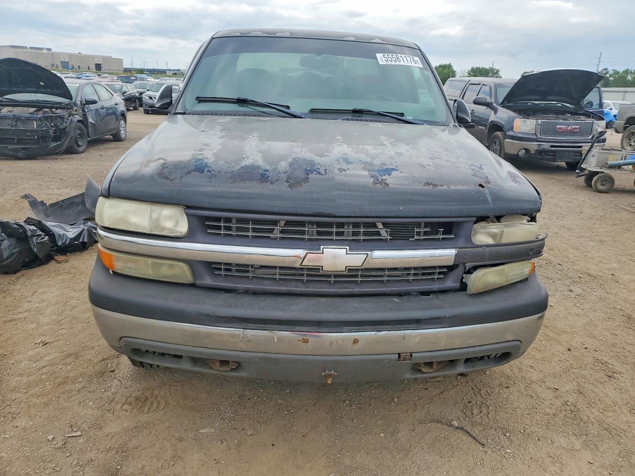 2001 Chevrolet Silverado Черный vin: 2GCEK19T411405089