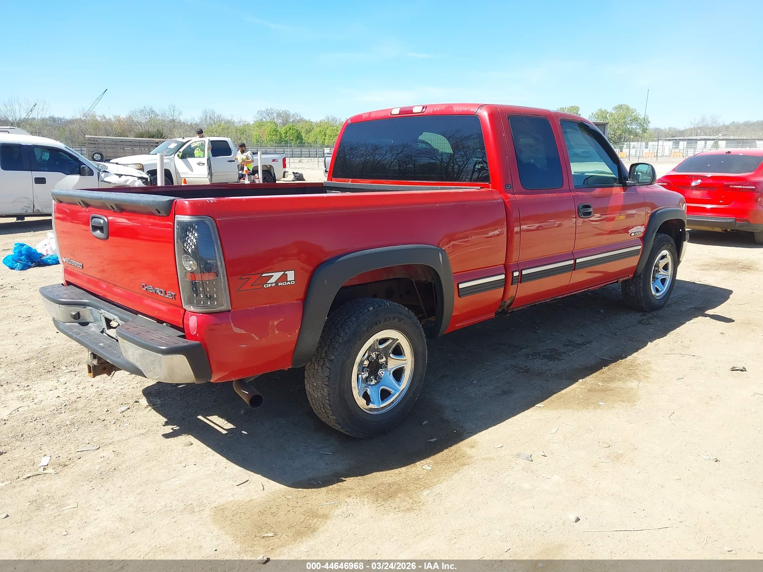 2002 Chevrolet Silverado 1500 Lt Красный vin: 2GCEK19T421395049