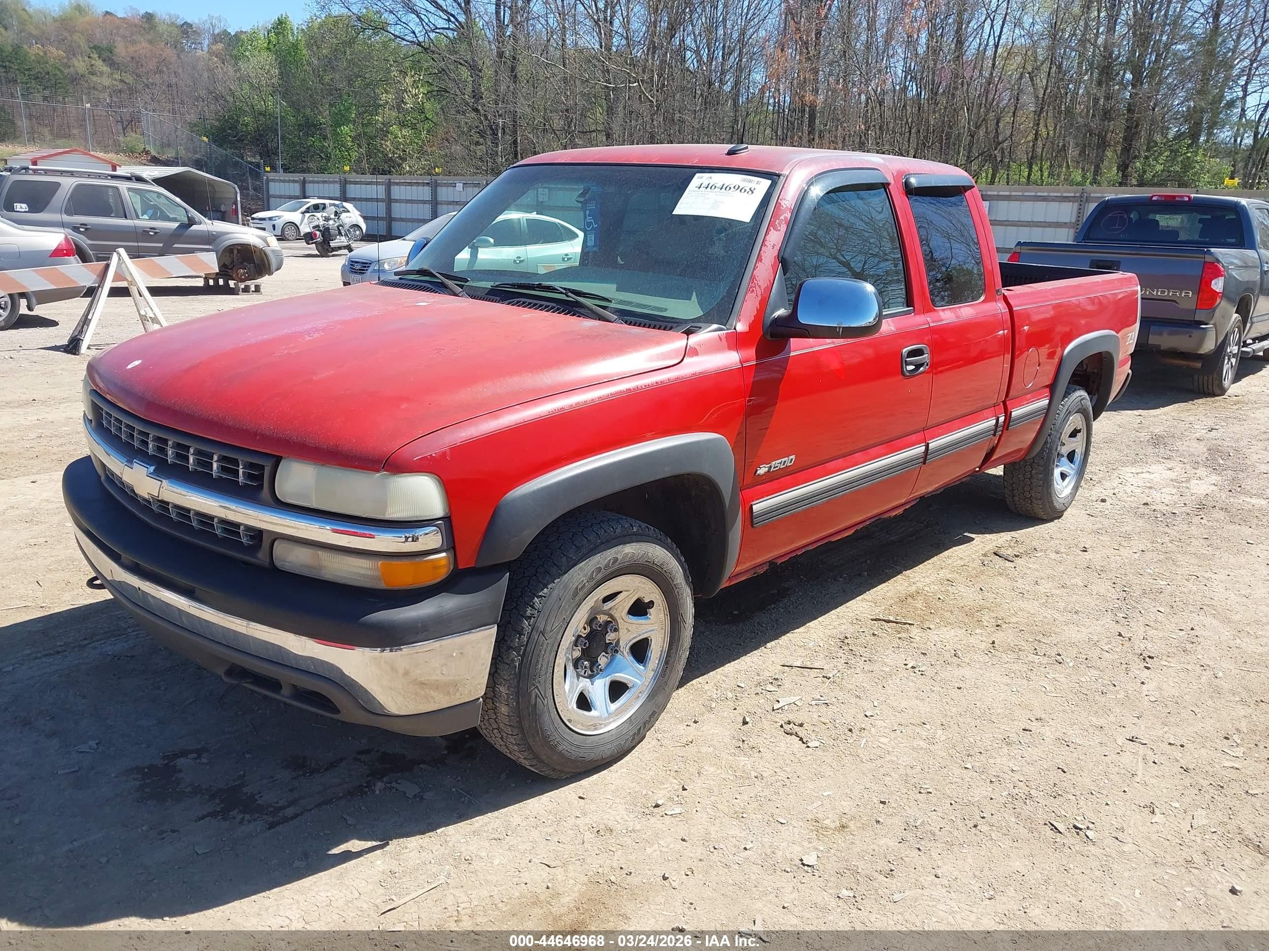 2002 Chevrolet Silverado 1500 Lt Красный vin: 2GCEK19T421395049