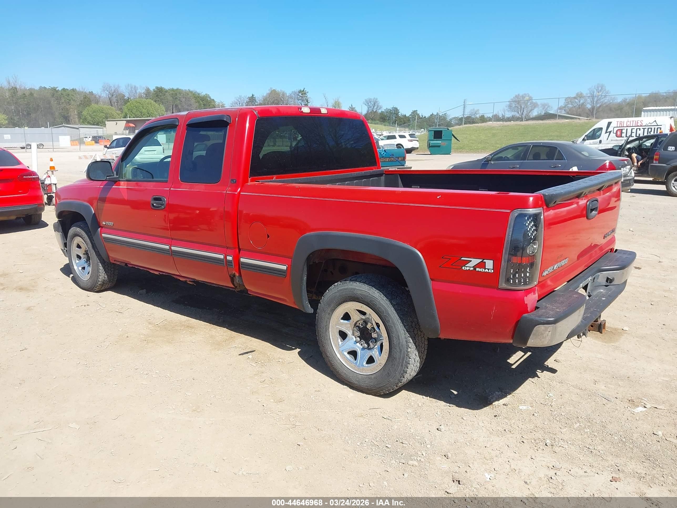 2002 Chevrolet Silverado 1500 Lt Красный vin: 2GCEK19T421395049
