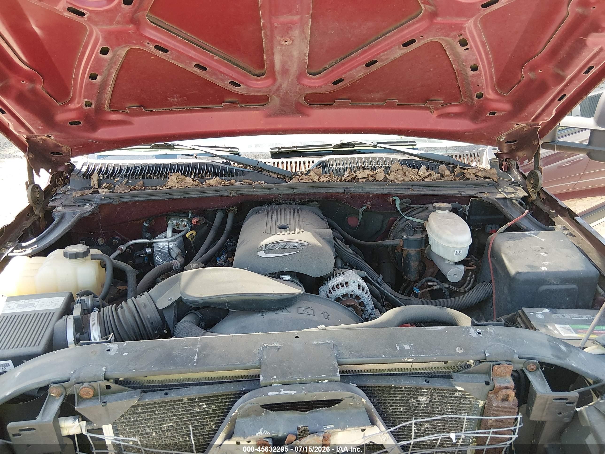 2003 Chevrolet Silverado 1500 Ls Maroon vin: 2GCEK19T431136868