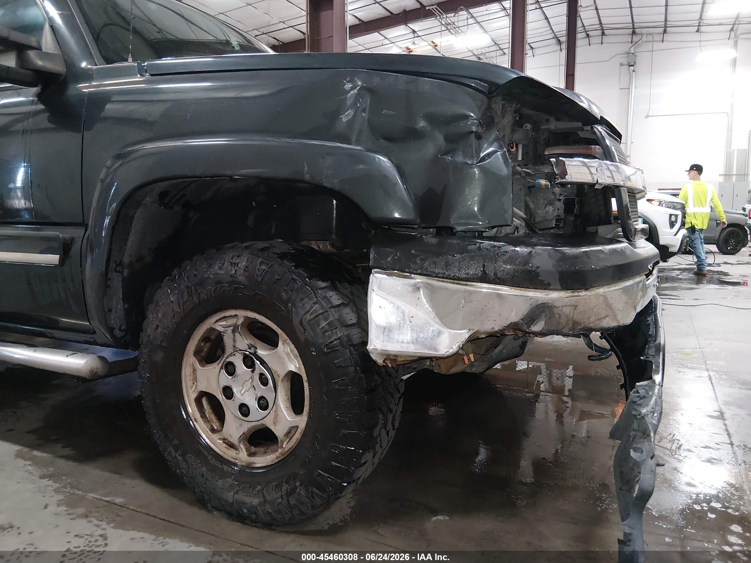 2003 Chevrolet Silverado 1500 Ls Black vin: 2GCEK19T431194916