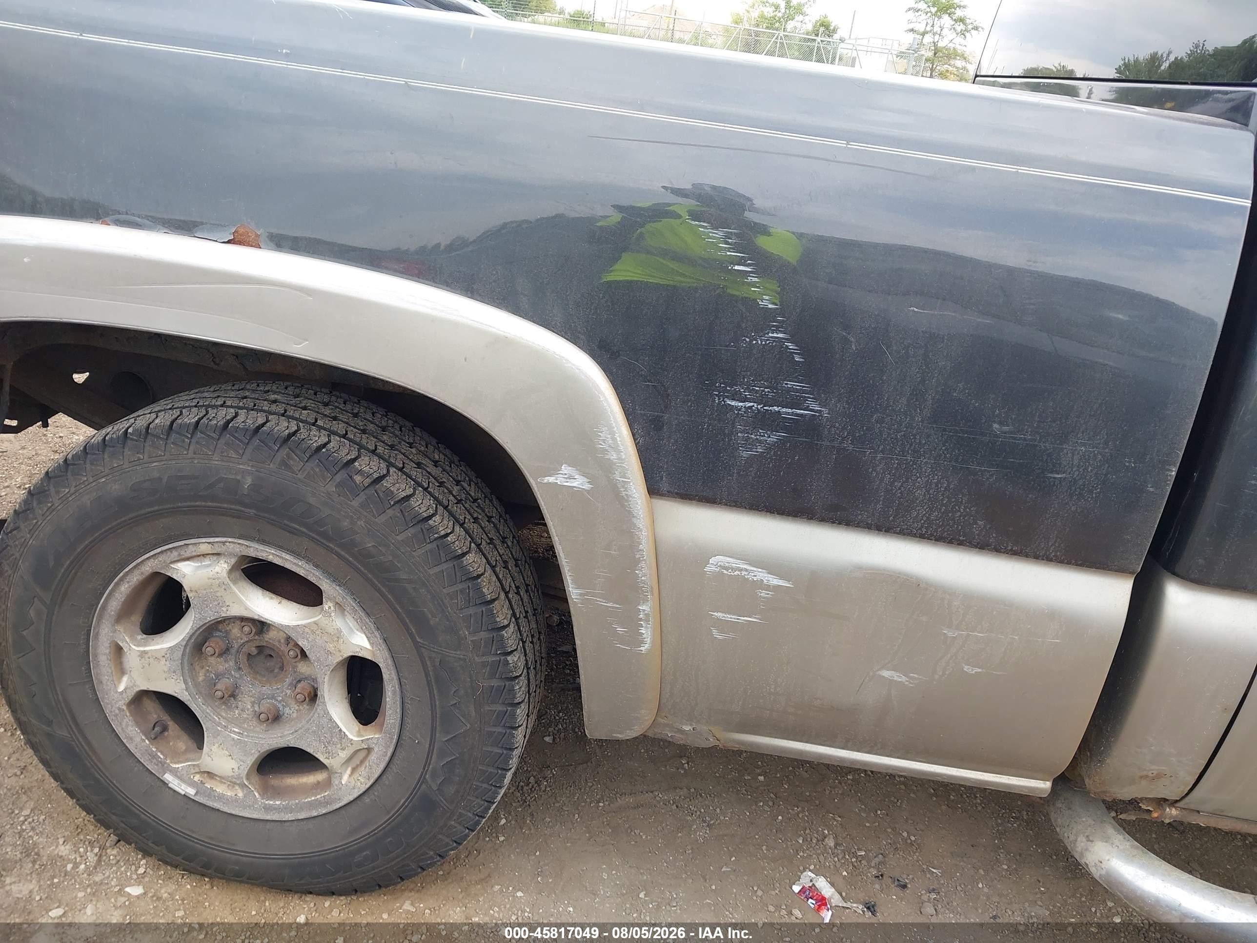 2003 Chevrolet Silverado 1500 Ls Gray vin: 2GCEK19T431298855