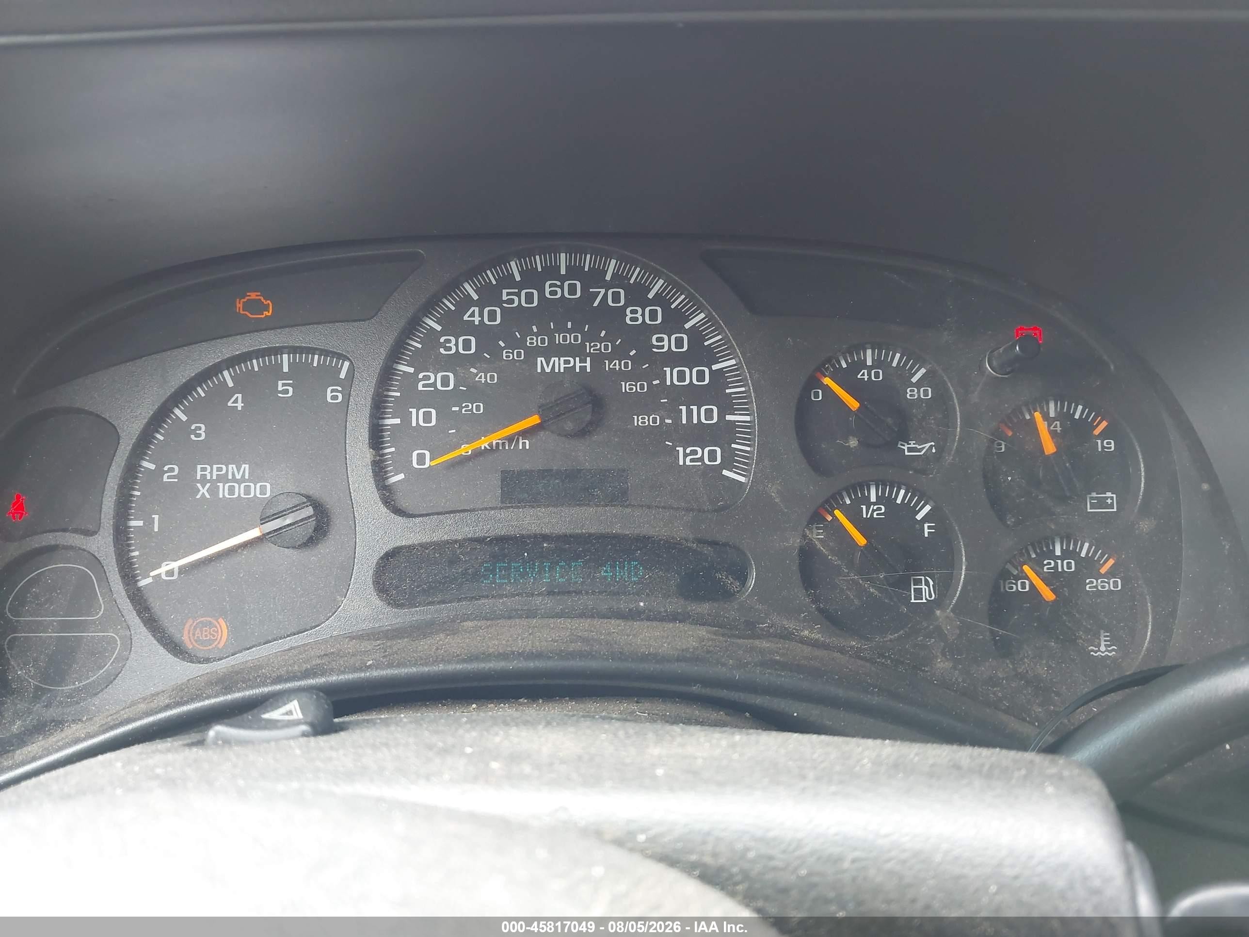 2003 Chevrolet Silverado 1500 Ls Gray vin: 2GCEK19T431298855