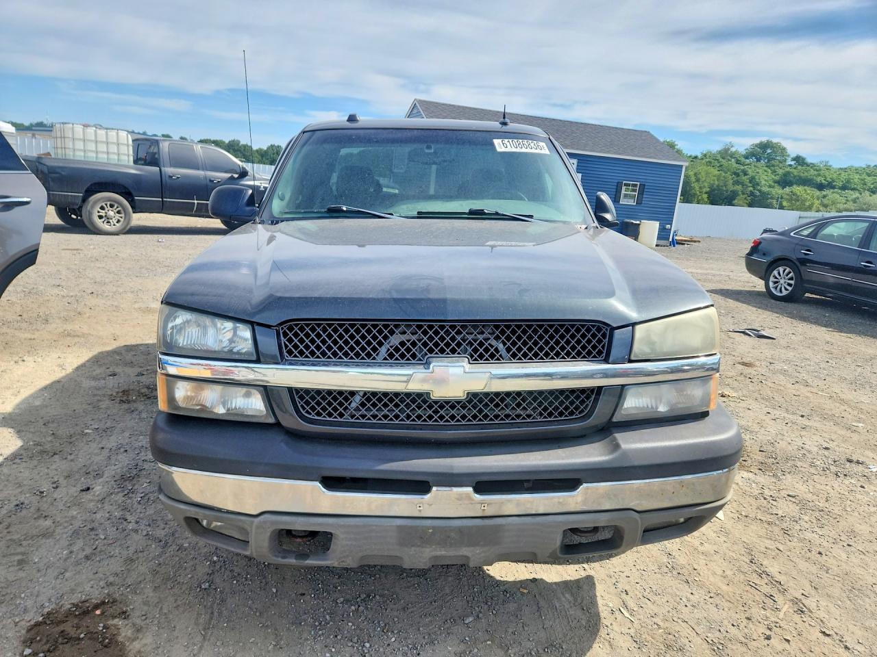 2004 Chevrolet Silverado K1500 Blue vin: 2GCEK19T441129534