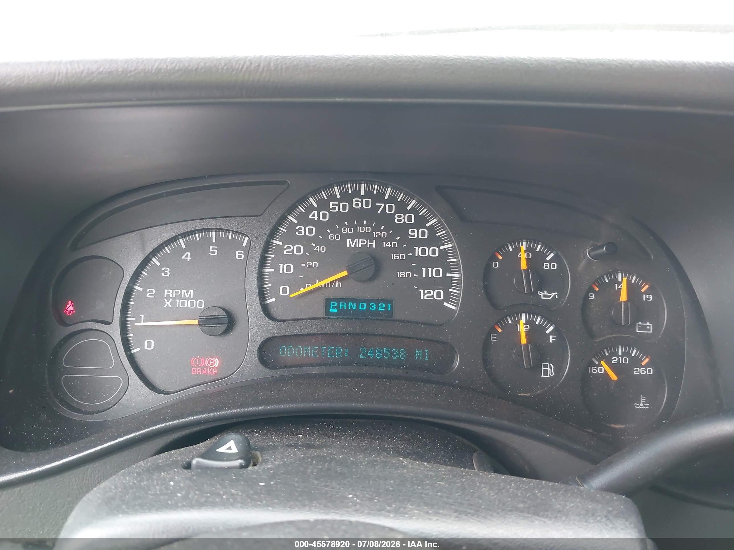 2004 Chevrolet Silverado 1500 Ls Серый vin: 2GCEK19T441137827