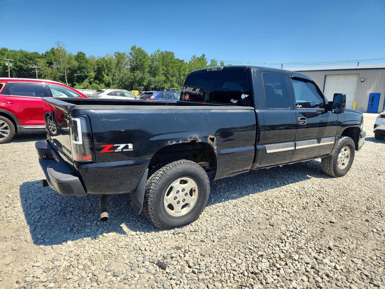 2004 Chevrolet Silverado K1500 Black vin: 2GCEK19T441139240