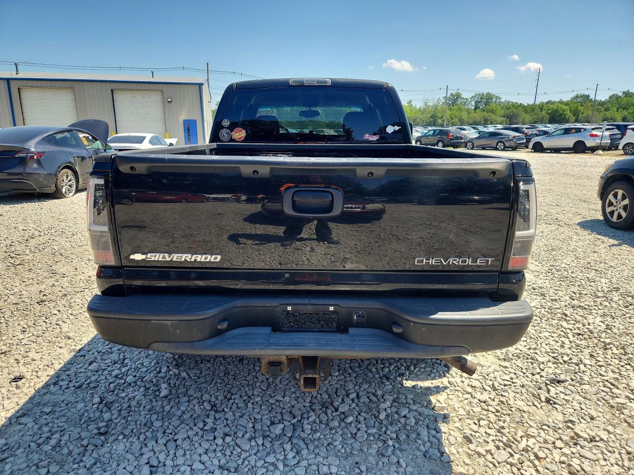 2004 Chevrolet Silverado K1500 Black vin: 2GCEK19T441139240