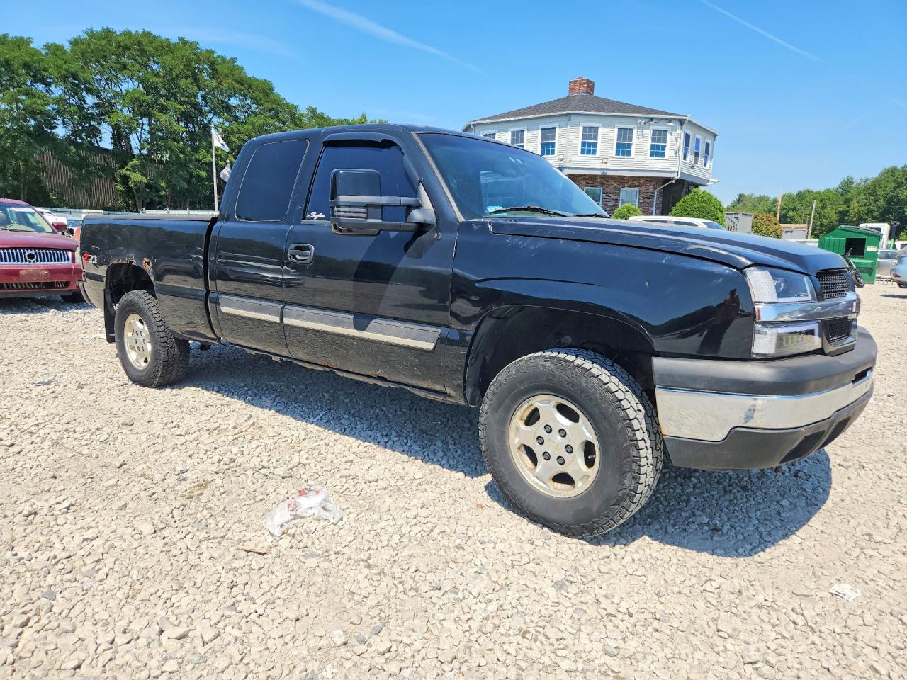 2004 Chevrolet Silverado K1500 Black vin: 2GCEK19T441139240
