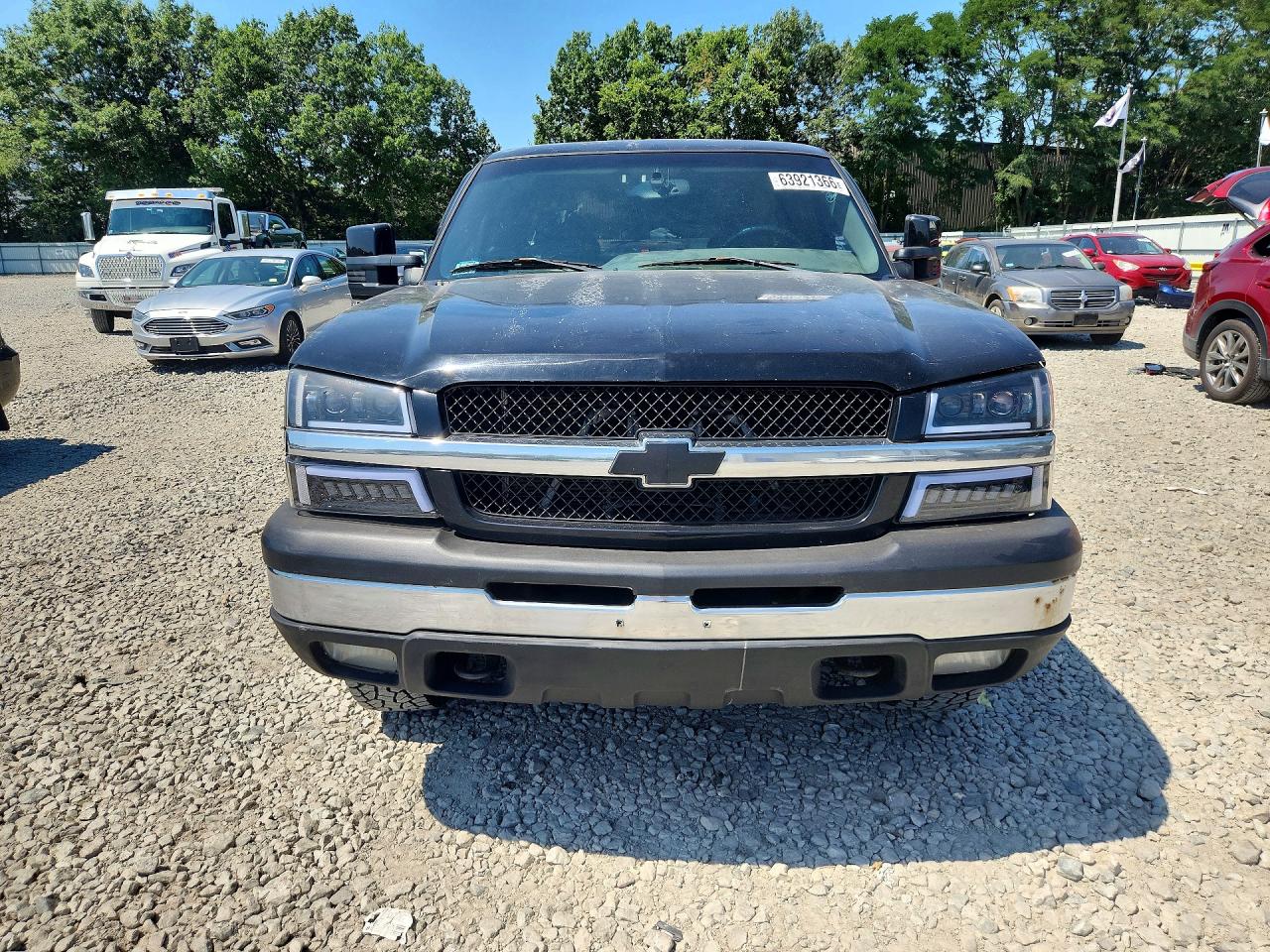 2004 Chevrolet Silverado K1500 Black vin: 2GCEK19T441139240
