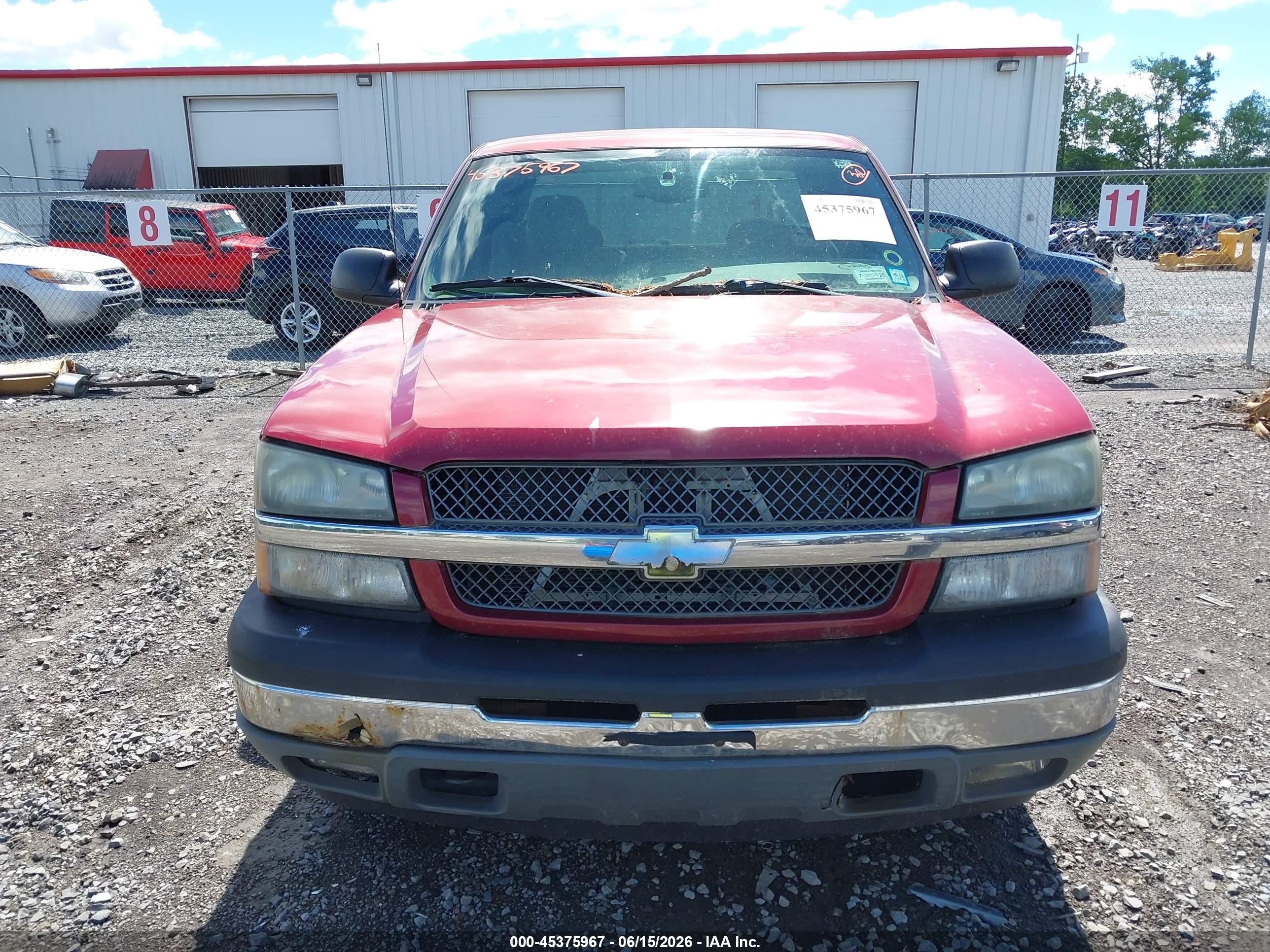 2005 Chevrolet Silverado 1500 Z71 Red vin: 2GCEK19T451204864
