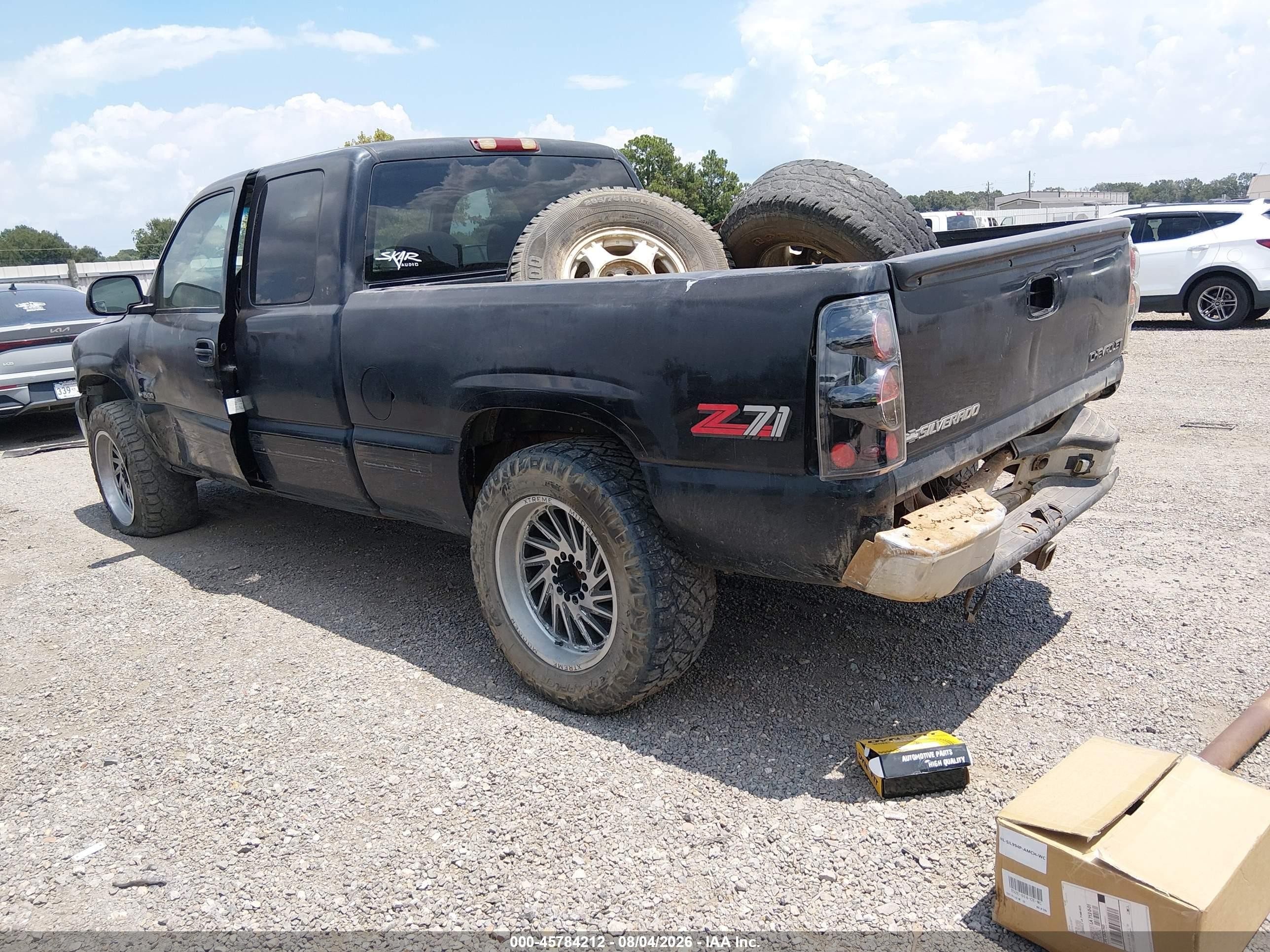 1999 Chevrolet Silverado 1500 Ls Black vin: 2GCEK19T4X1283004