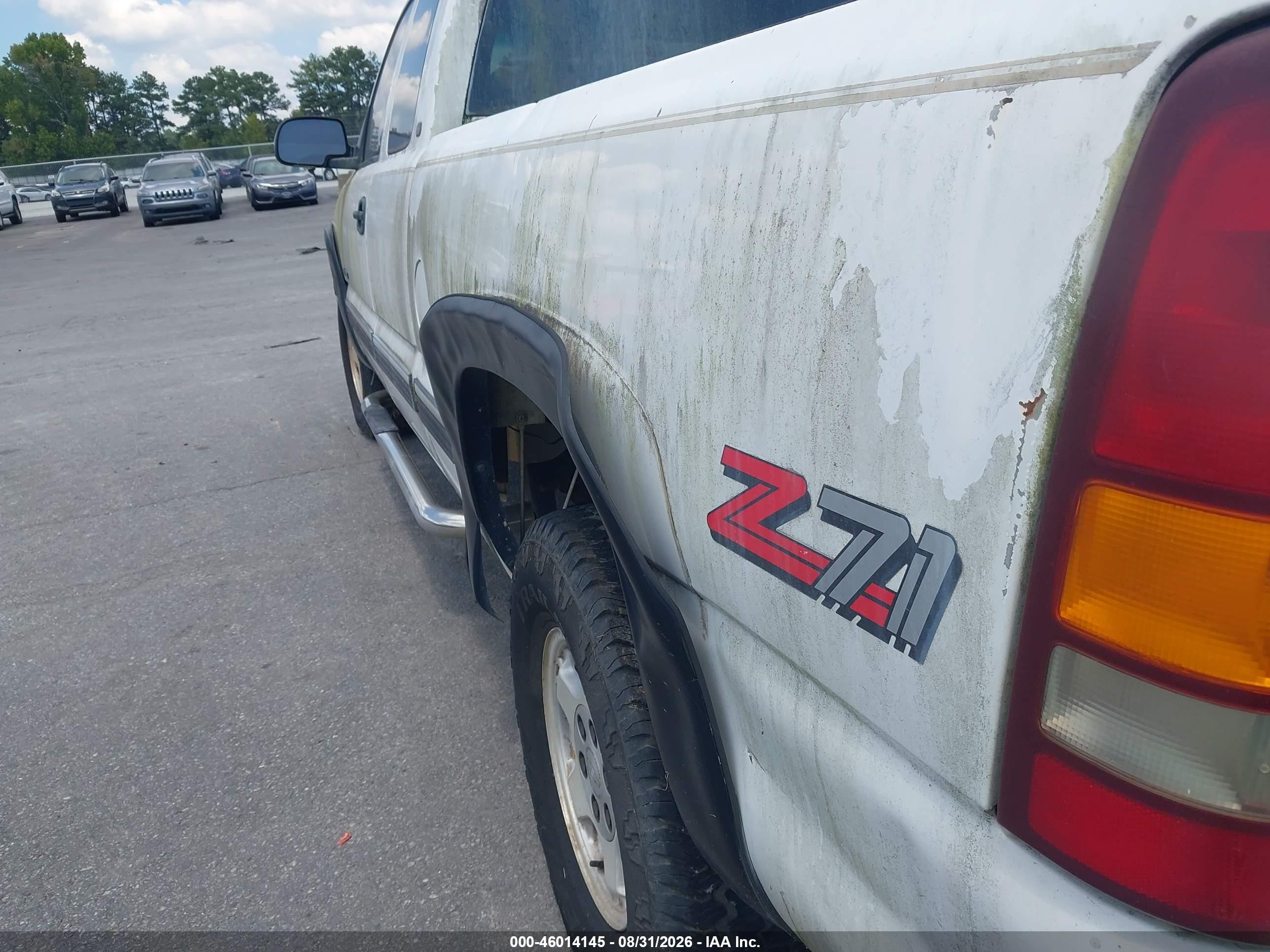 1999 Chevrolet Silverado 1500 Ls White vin: 2GCEK19T4X1294164