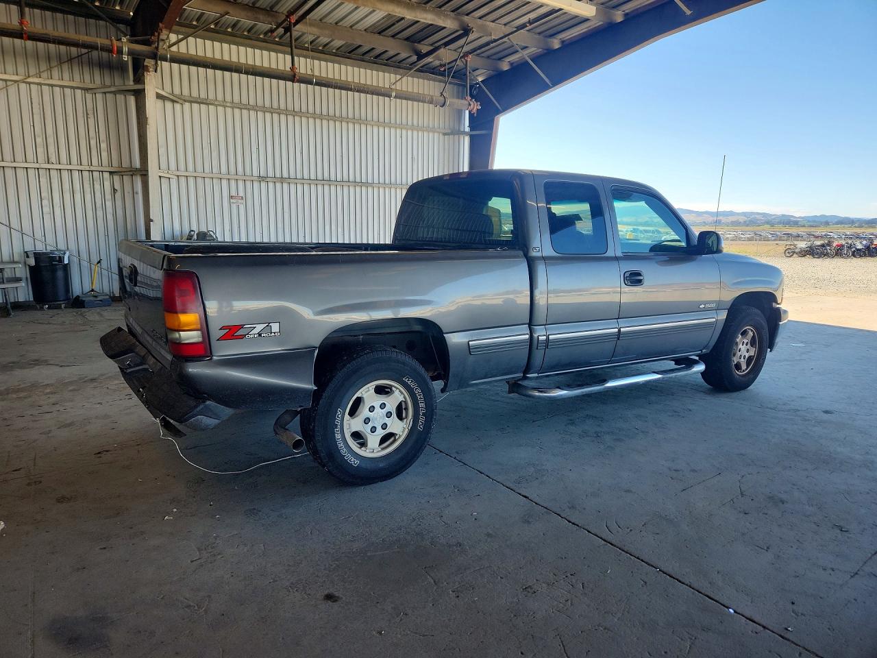 2000 Chevrolet Silverado K1500 Gray vin: 2GCEK19T4Y1359385