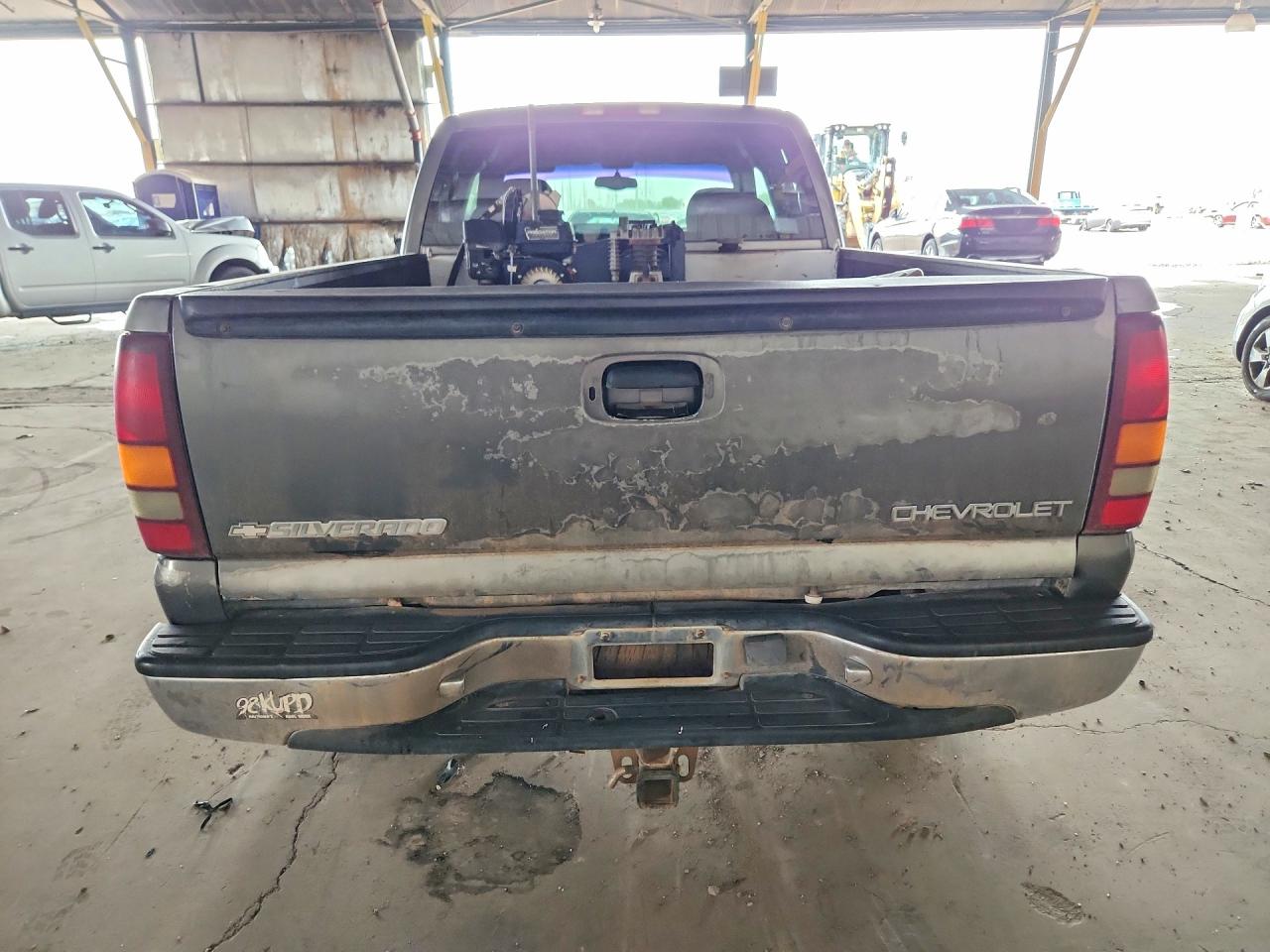 2001 Chevrolet Silverado K1500 Gray vin: 2GCEK19T511150615