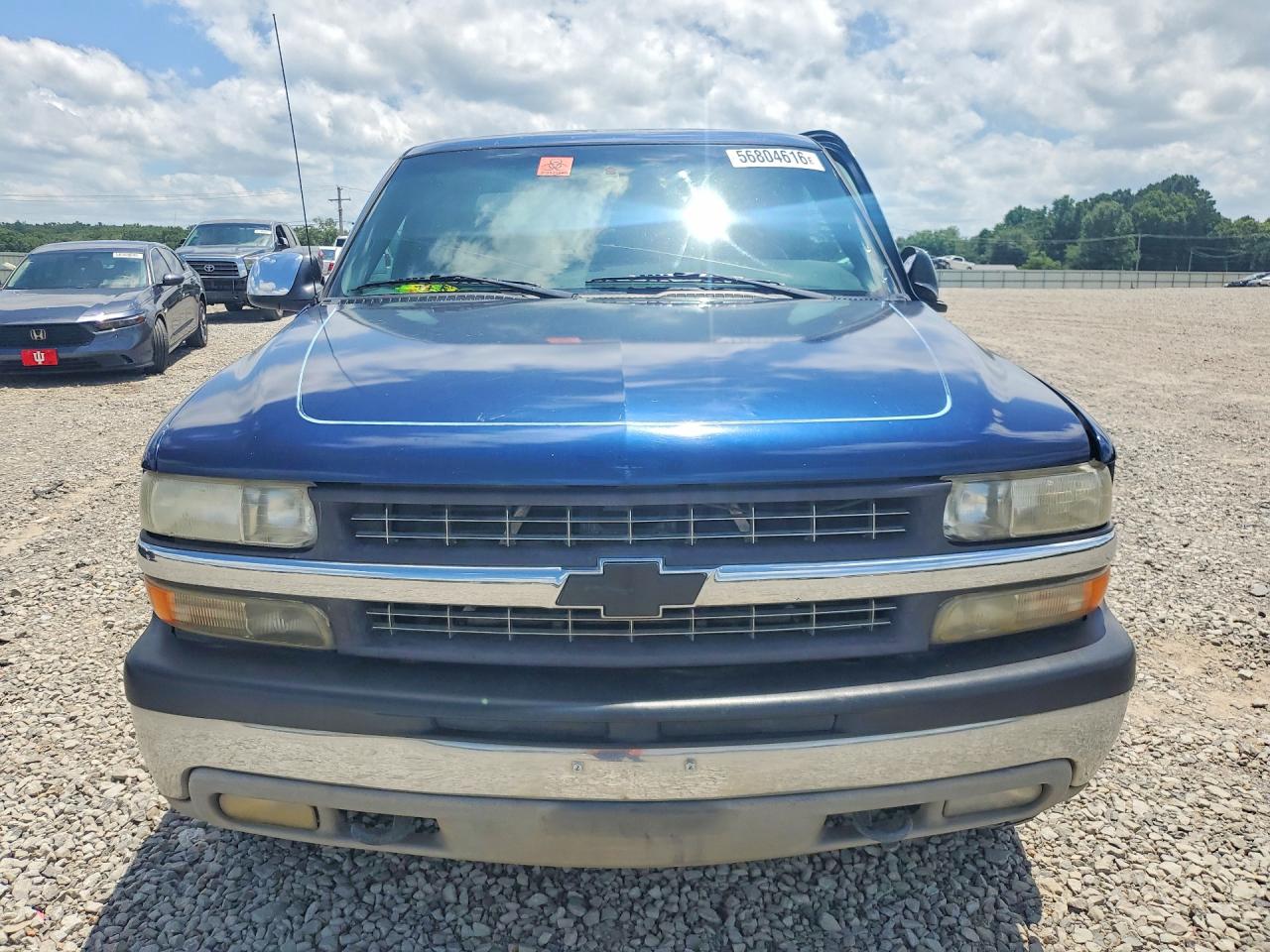 2001 Chevrolet Silverado K1500 Синий vin: 2GCEK19T511369512