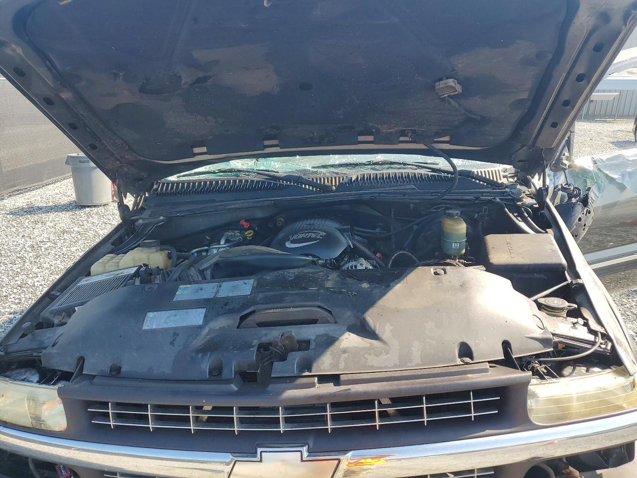 2002 Chevrolet Silverado K1500 Gray vin: 2GCEK19T521128633