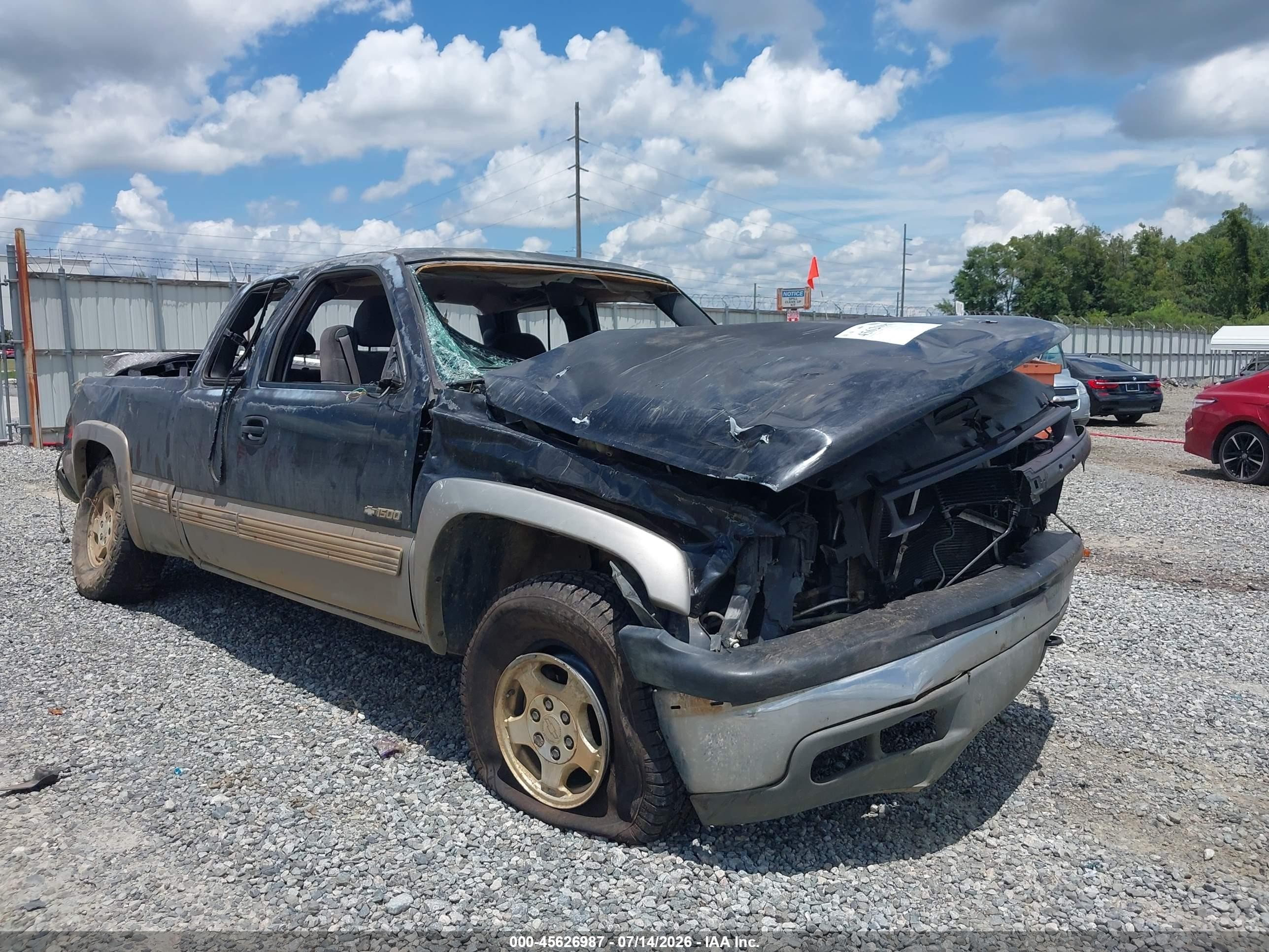 2002 Chevrolet Silverado 1500 Ls Black vin: 2GCEK19T521317833