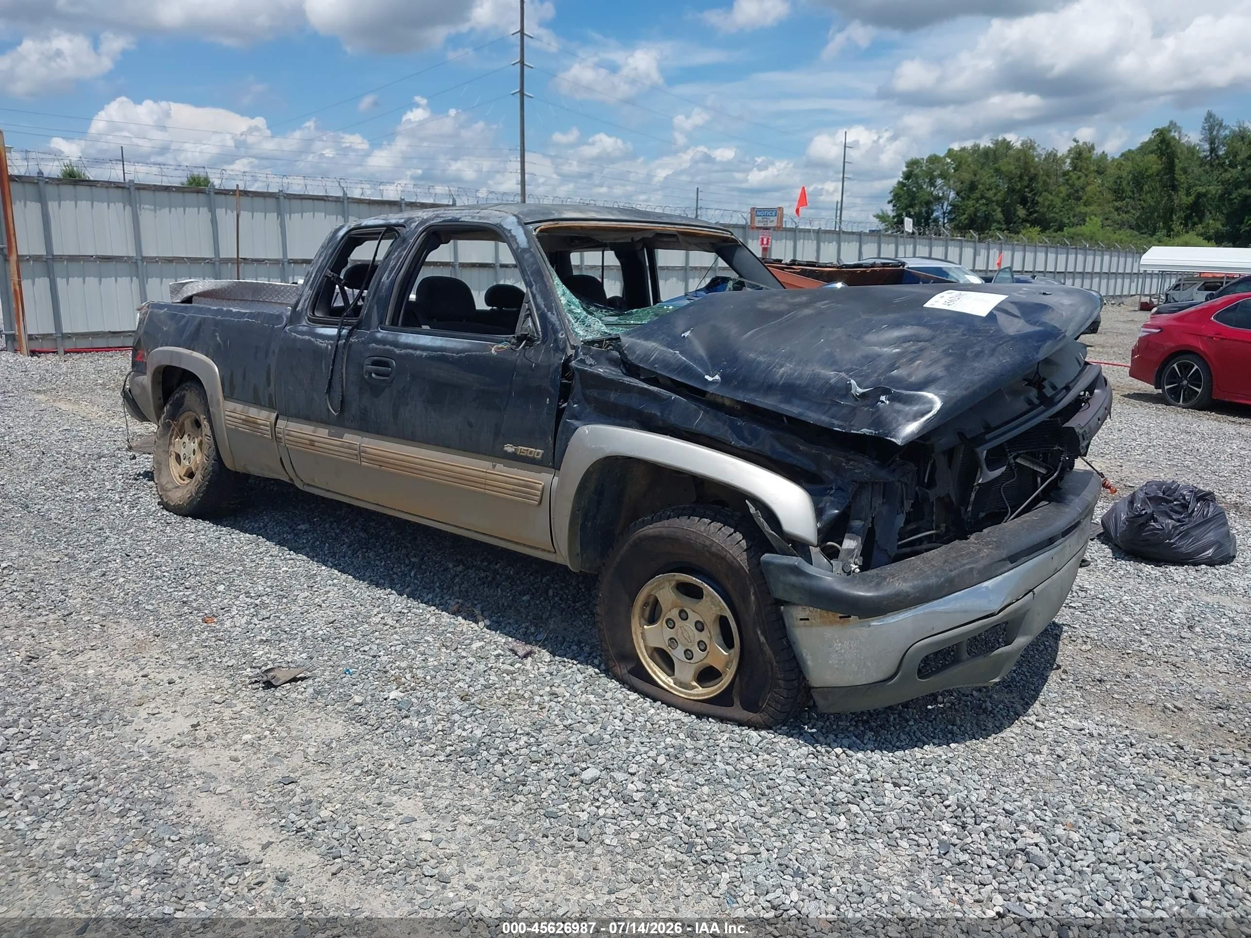 2002 Chevrolet Silverado 1500 Ls Black vin: 2GCEK19T521317833