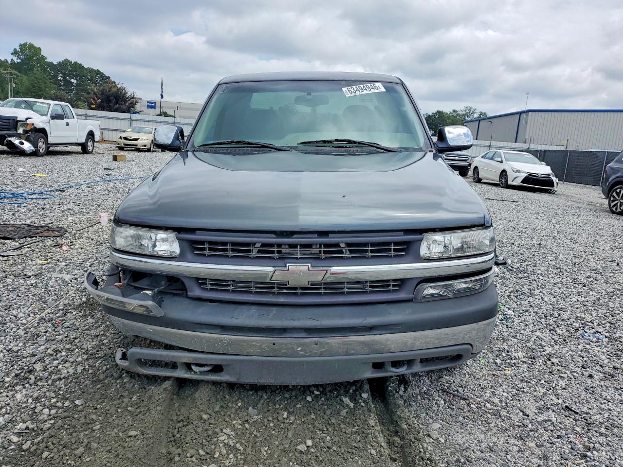 2002 Chevrolet Silverado K1500 Charcoal vin: 2GCEK19T521390958