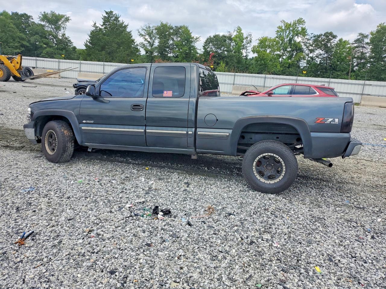 2002 Chevrolet Silverado K1500 Charcoal vin: 2GCEK19T521390958