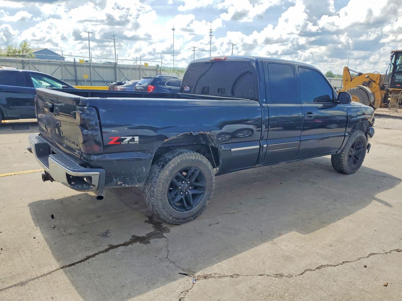 2002 Chevrolet Silverado K1500 Black vin: 2GCEK19T521402364