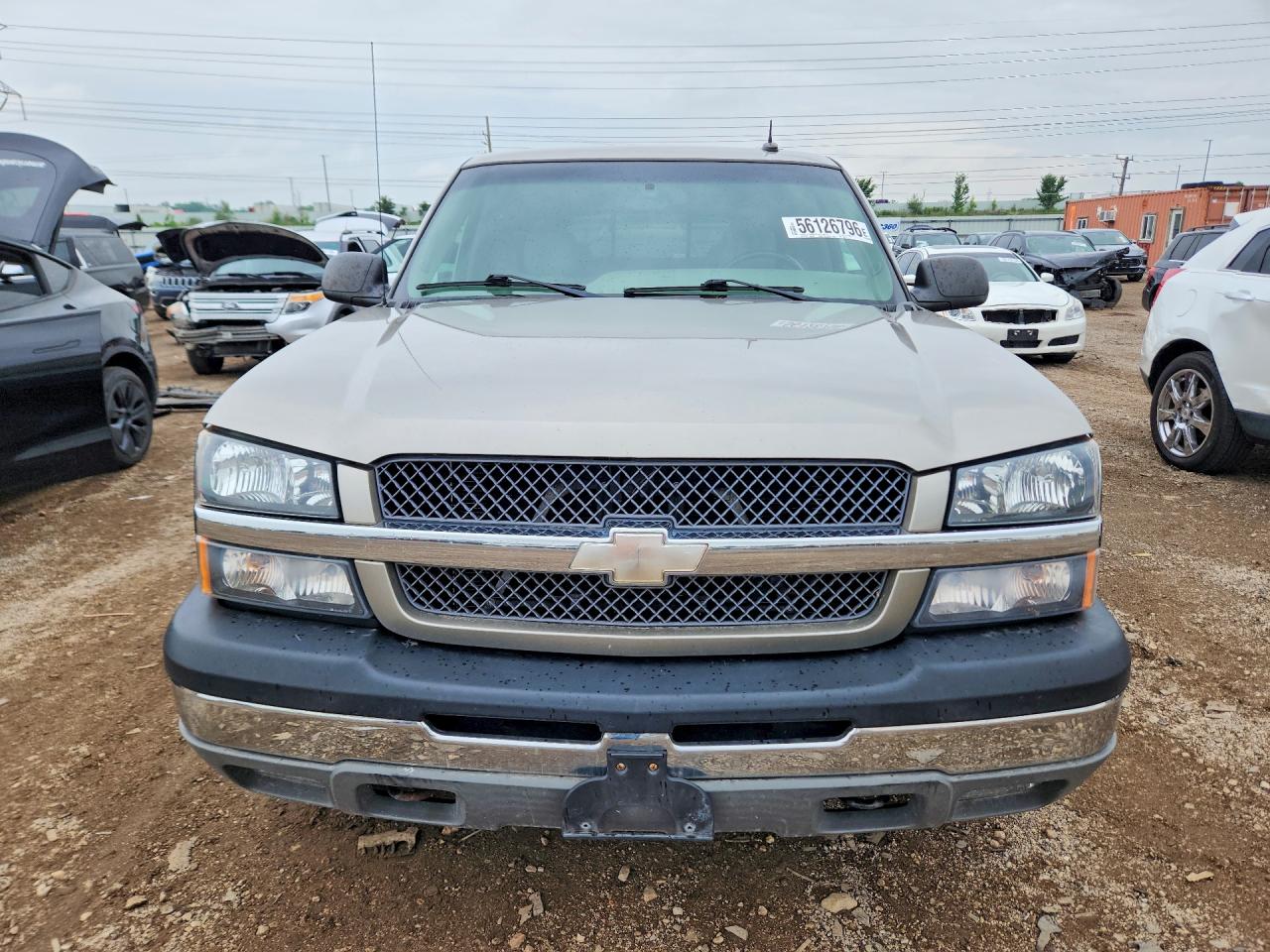 2003 Chevrolet Silverado K1500 Beige vin: 2GCEK19T531135129