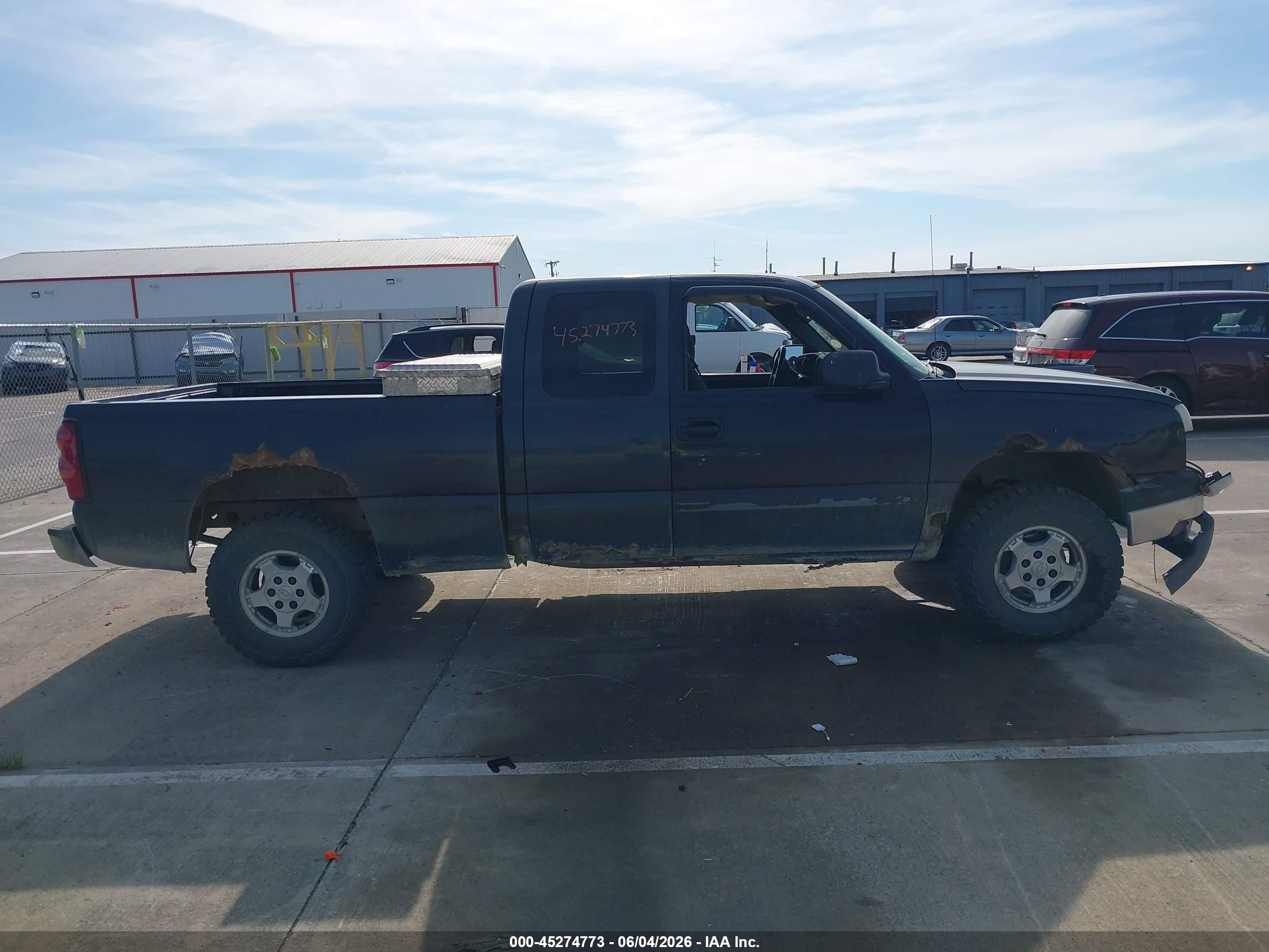 2003 Chevrolet Silverado 1500 Ls Gray vin: 2GCEK19T531259529