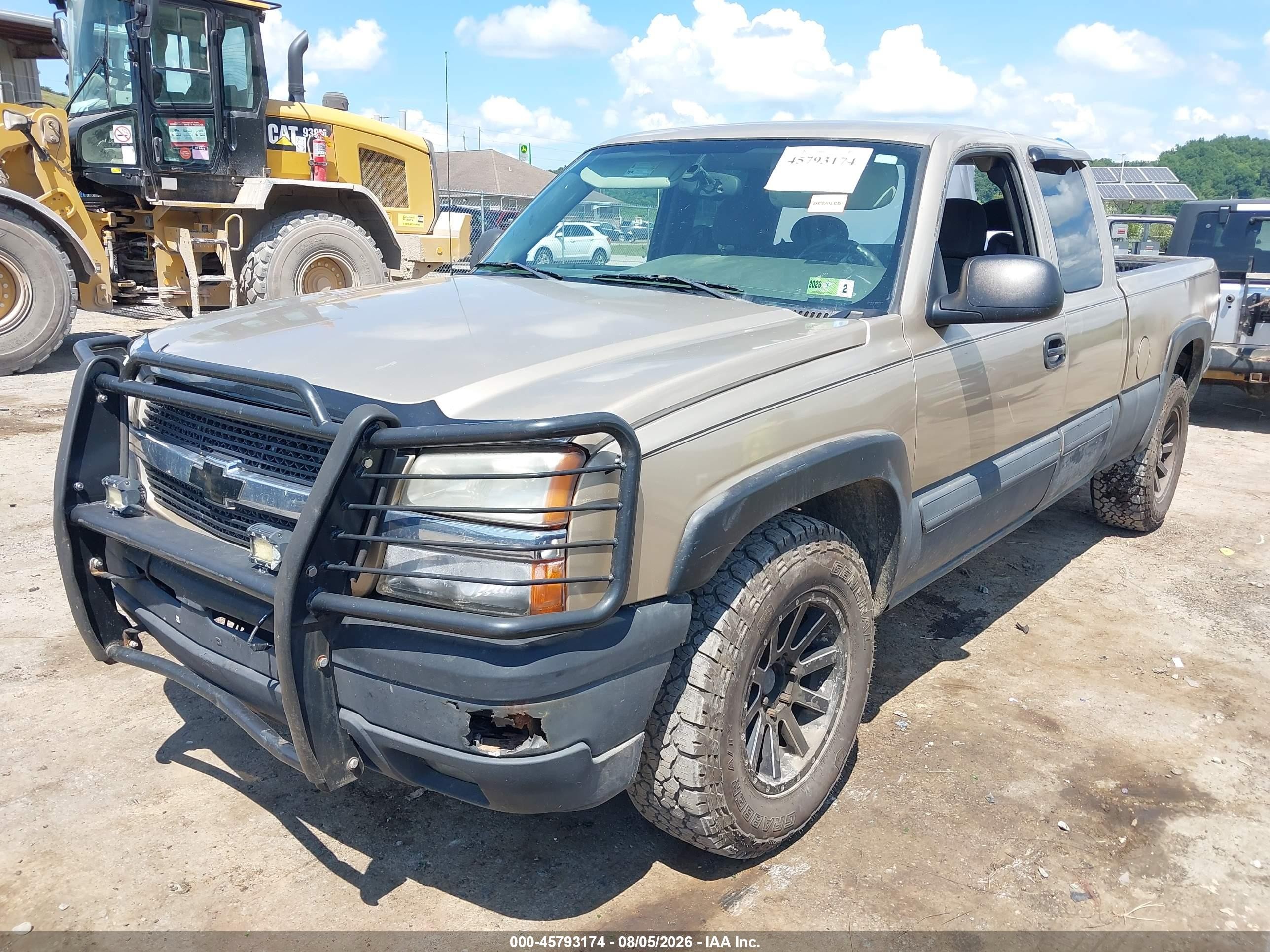 2004 Chevrolet Silverado 1500 Ls Beige vin: 2GCEK19T541247334
