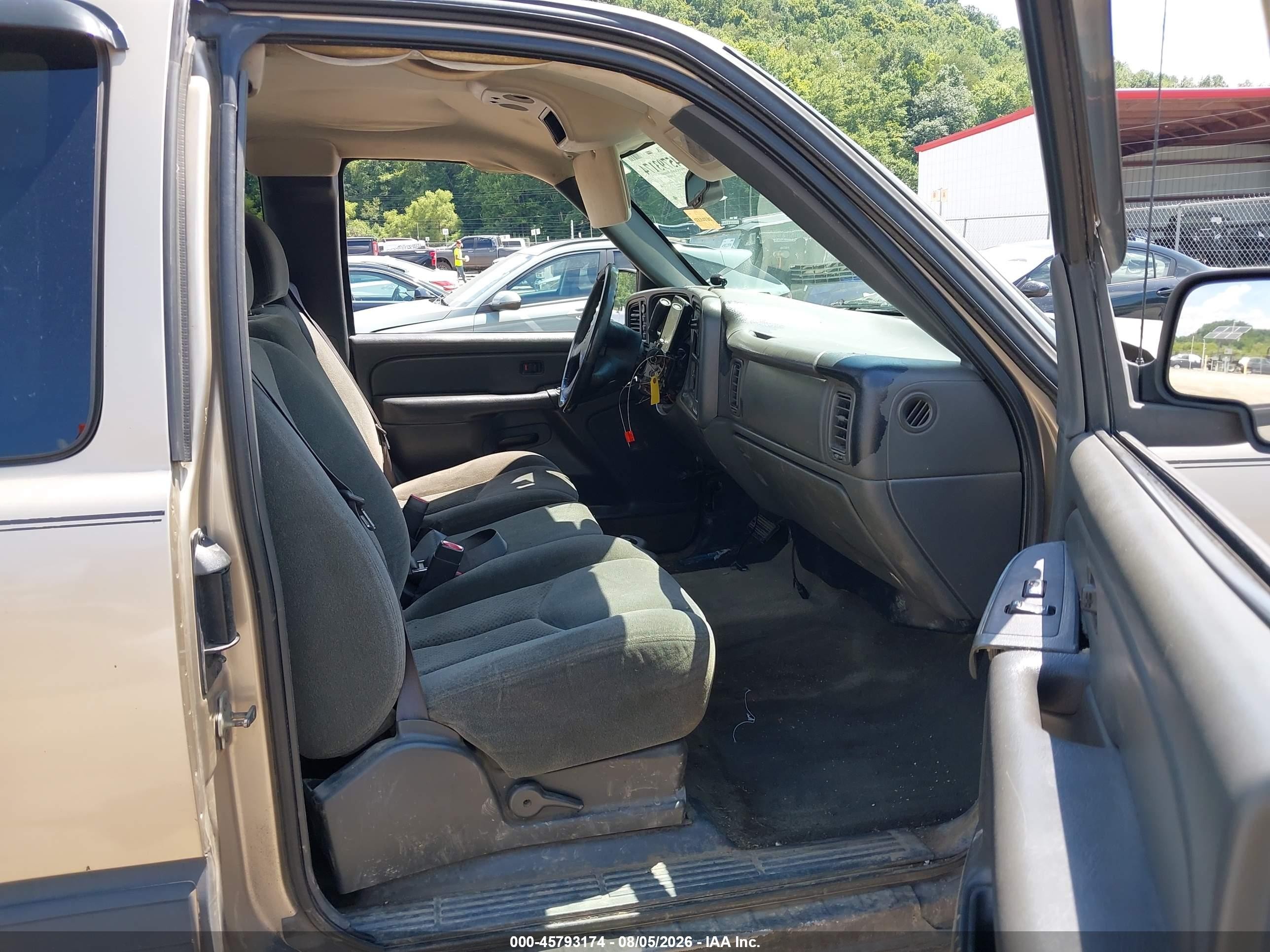 2004 Chevrolet Silverado 1500 Ls Beige vin: 2GCEK19T541247334