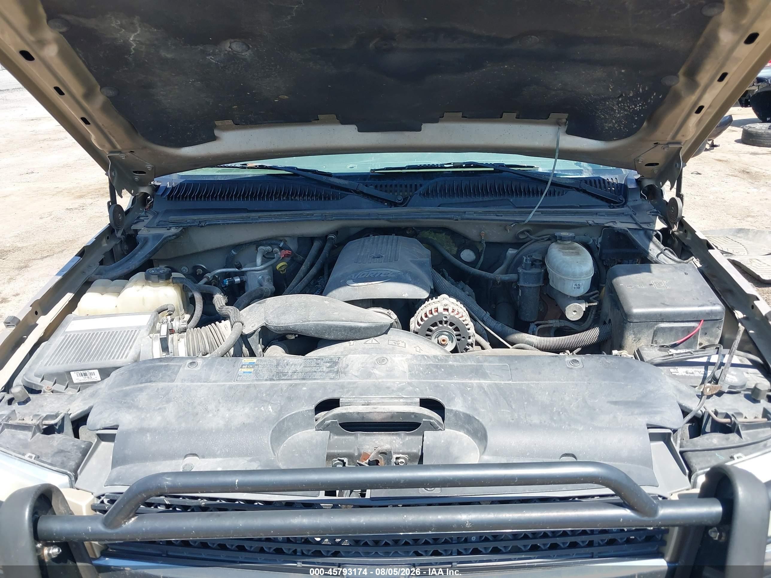 2004 Chevrolet Silverado 1500 Ls Beige vin: 2GCEK19T541247334