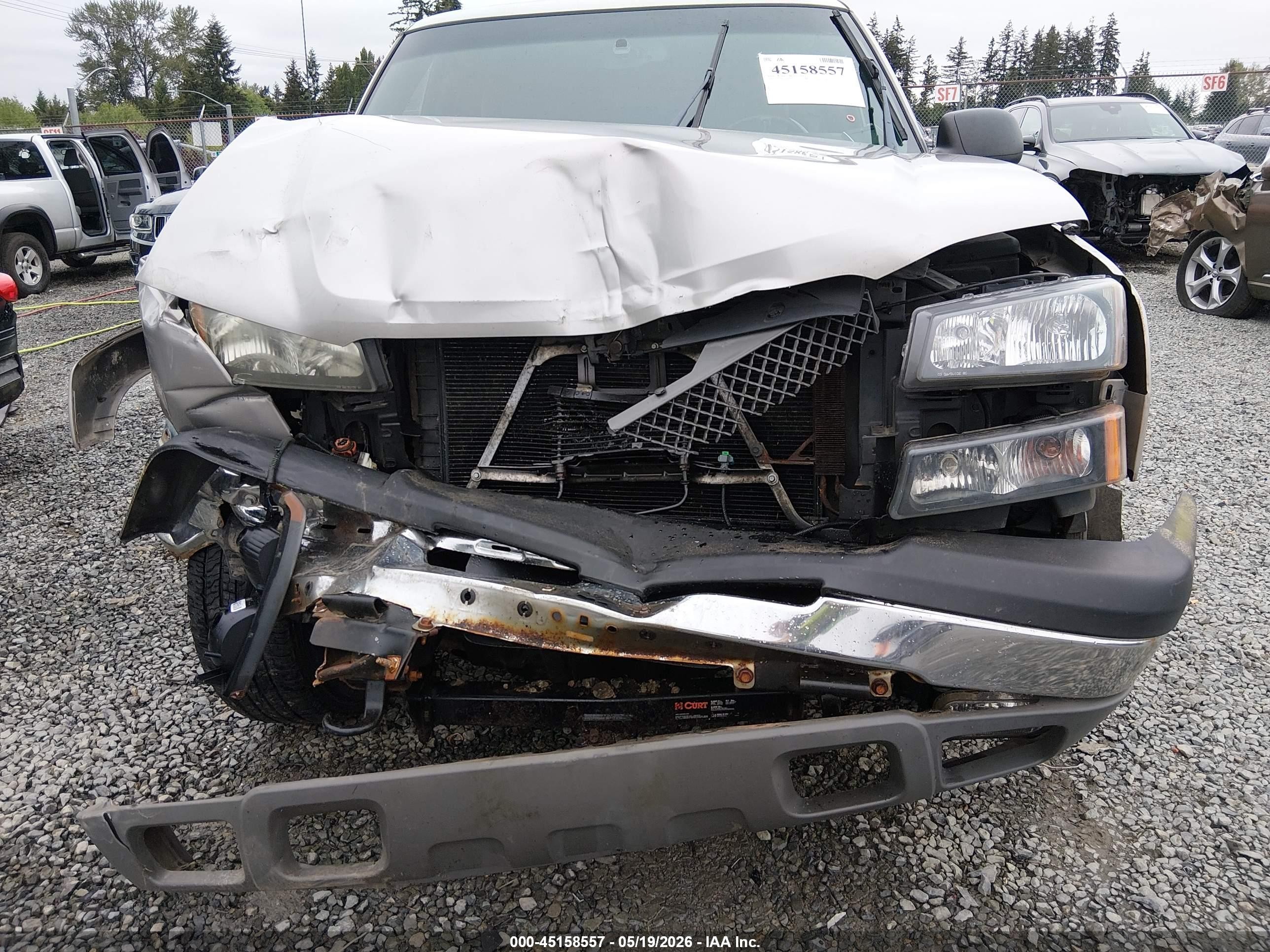2004 Chevrolet Silverado 1500 Z71 Silver vin: 2GCEK19T541381681