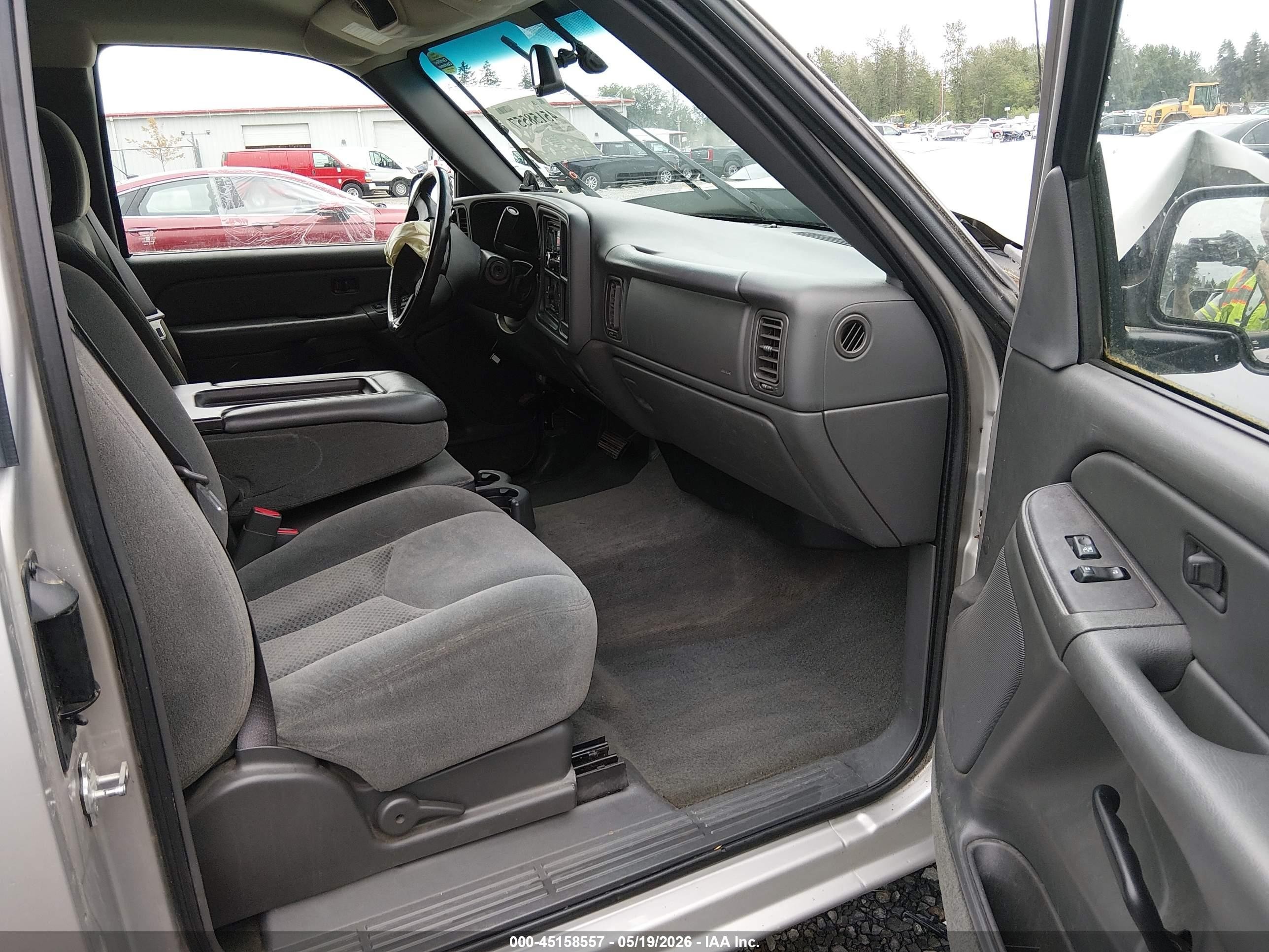 2004 Chevrolet Silverado 1500 Z71 Silver vin: 2GCEK19T541381681