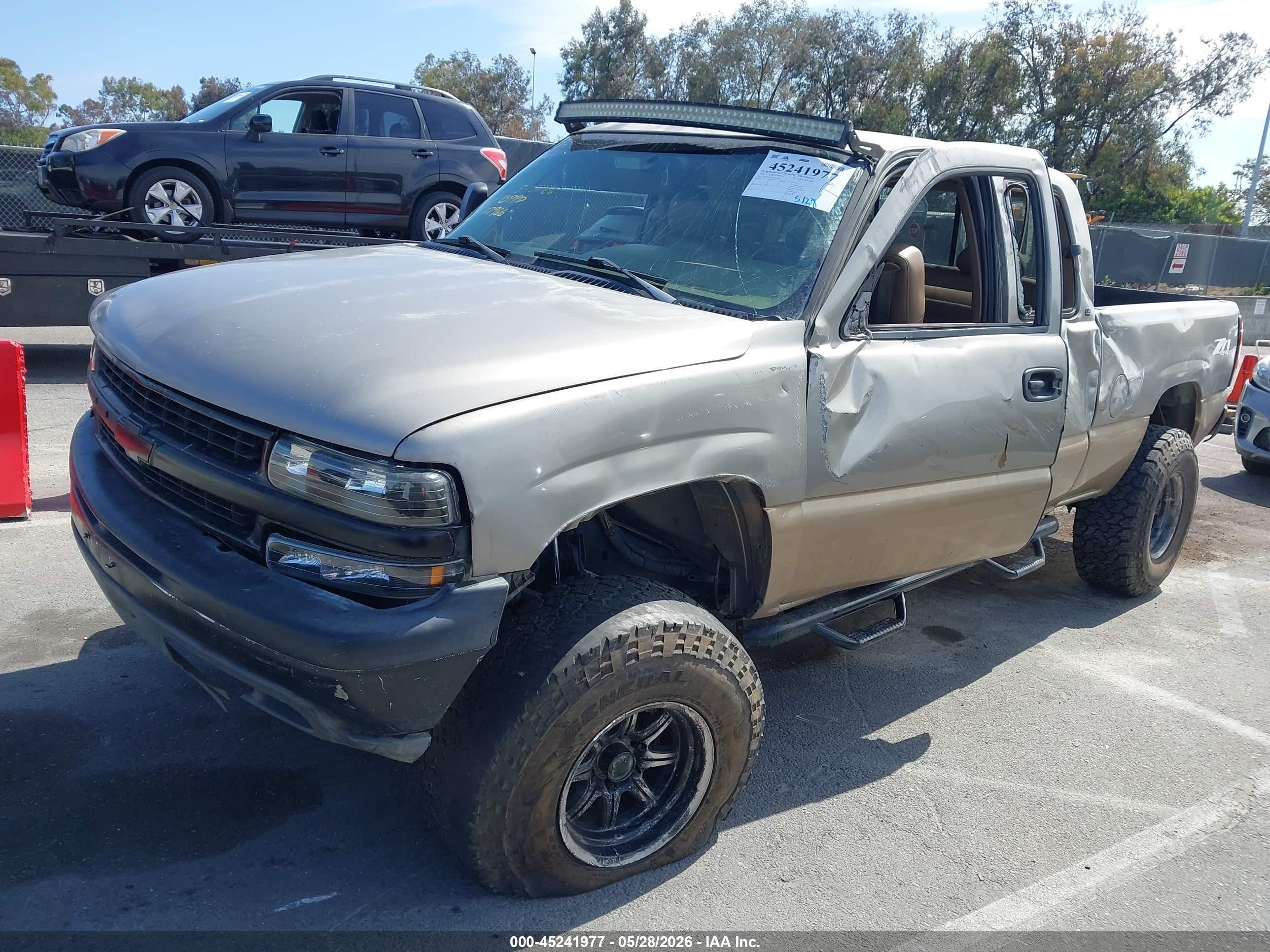 1999 Chevrolet Silverado 1500 Ls Champagne vin: 2GCEK19T5X1107966