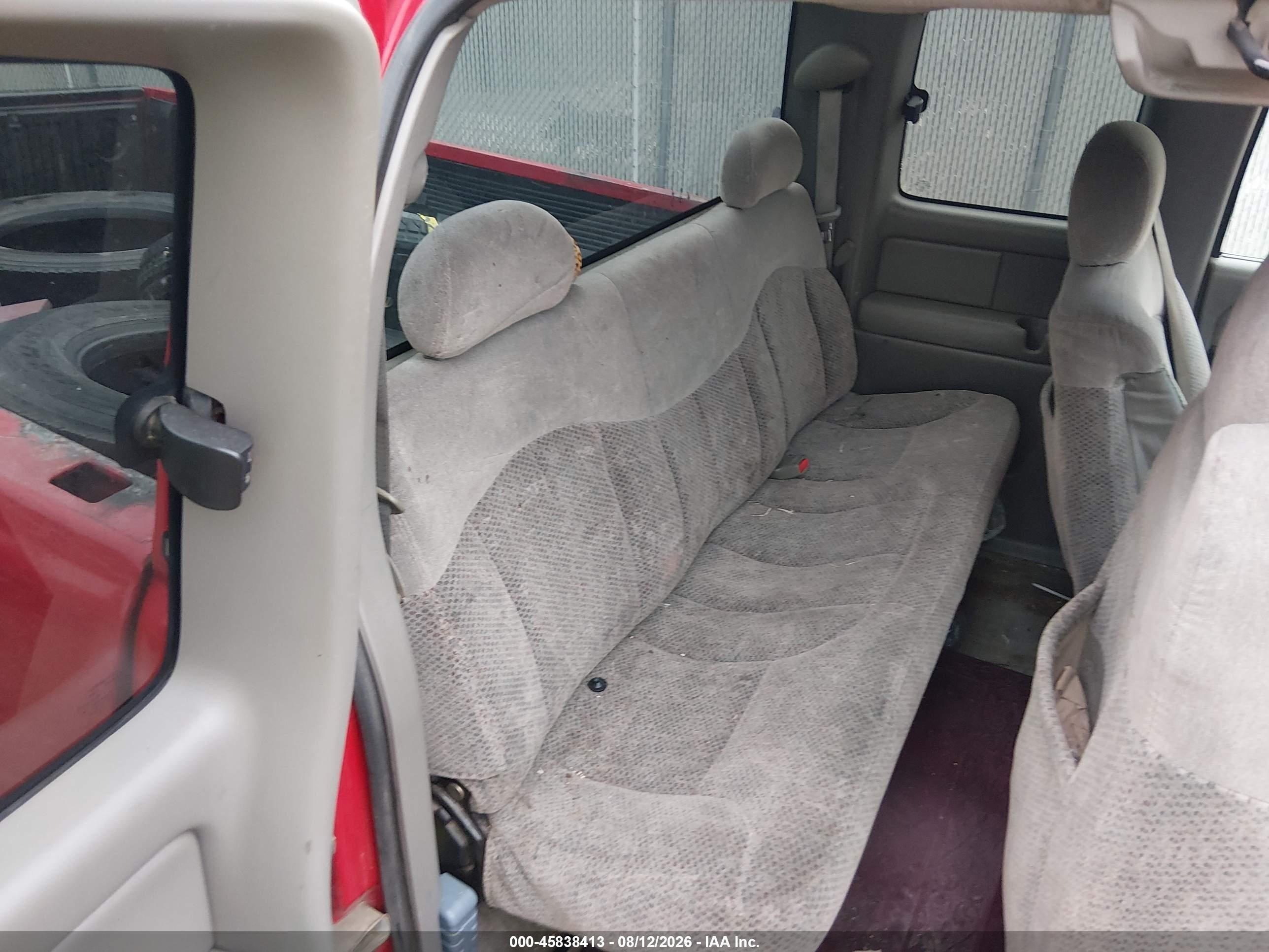1999 Chevrolet Silverado 1500 Ls Red vin: 2GCEK19T5X1183039
