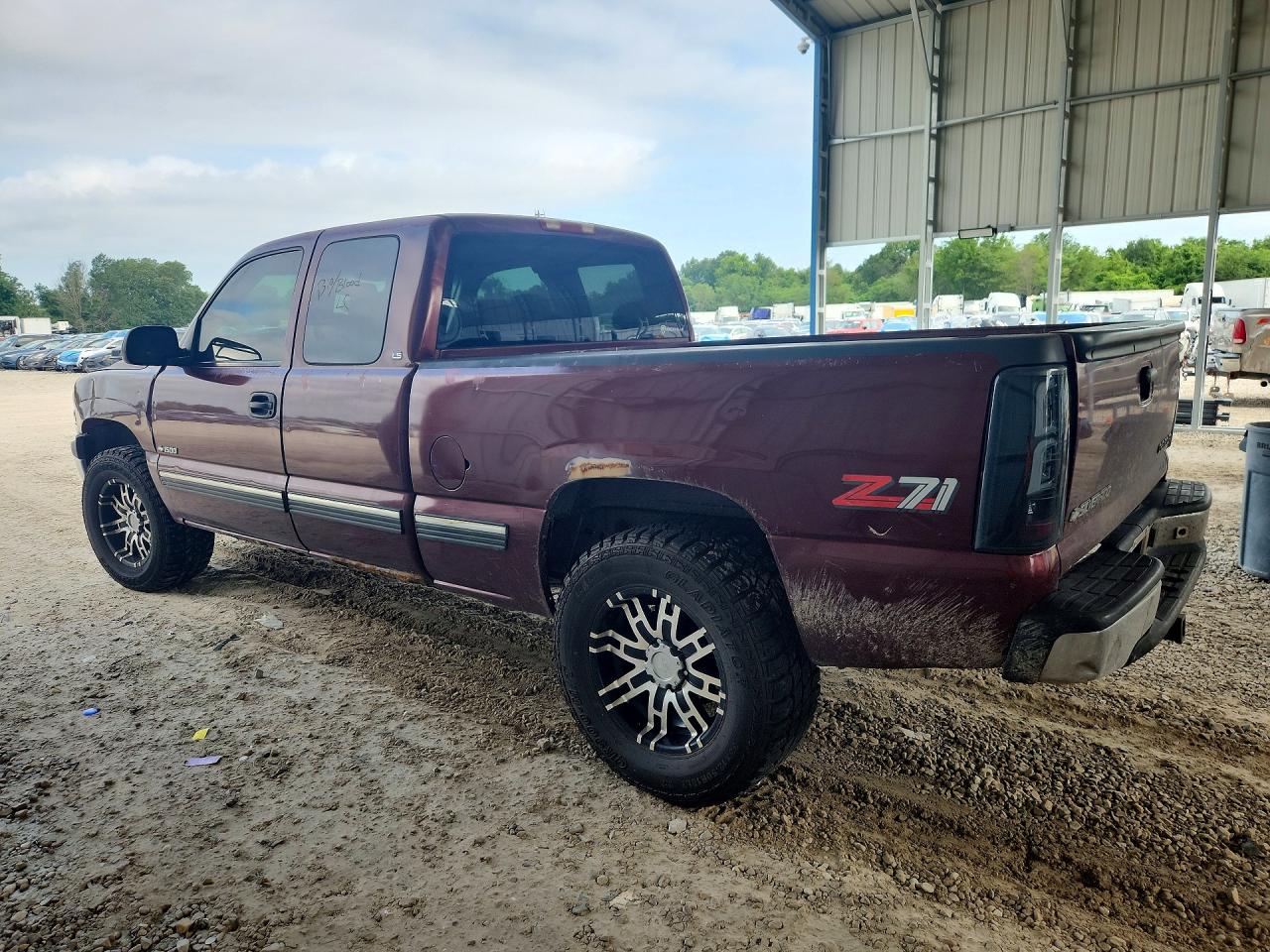 1999 Chevrolet Silverado K1500 Maroon vin: 2GCEK19T5X1197569