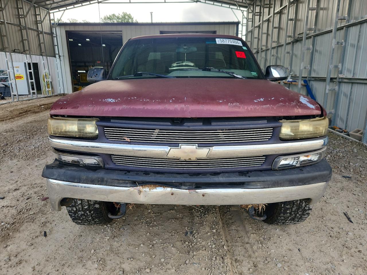 1999 Chevrolet Silverado K1500 Maroon vin: 2GCEK19T5X1197569