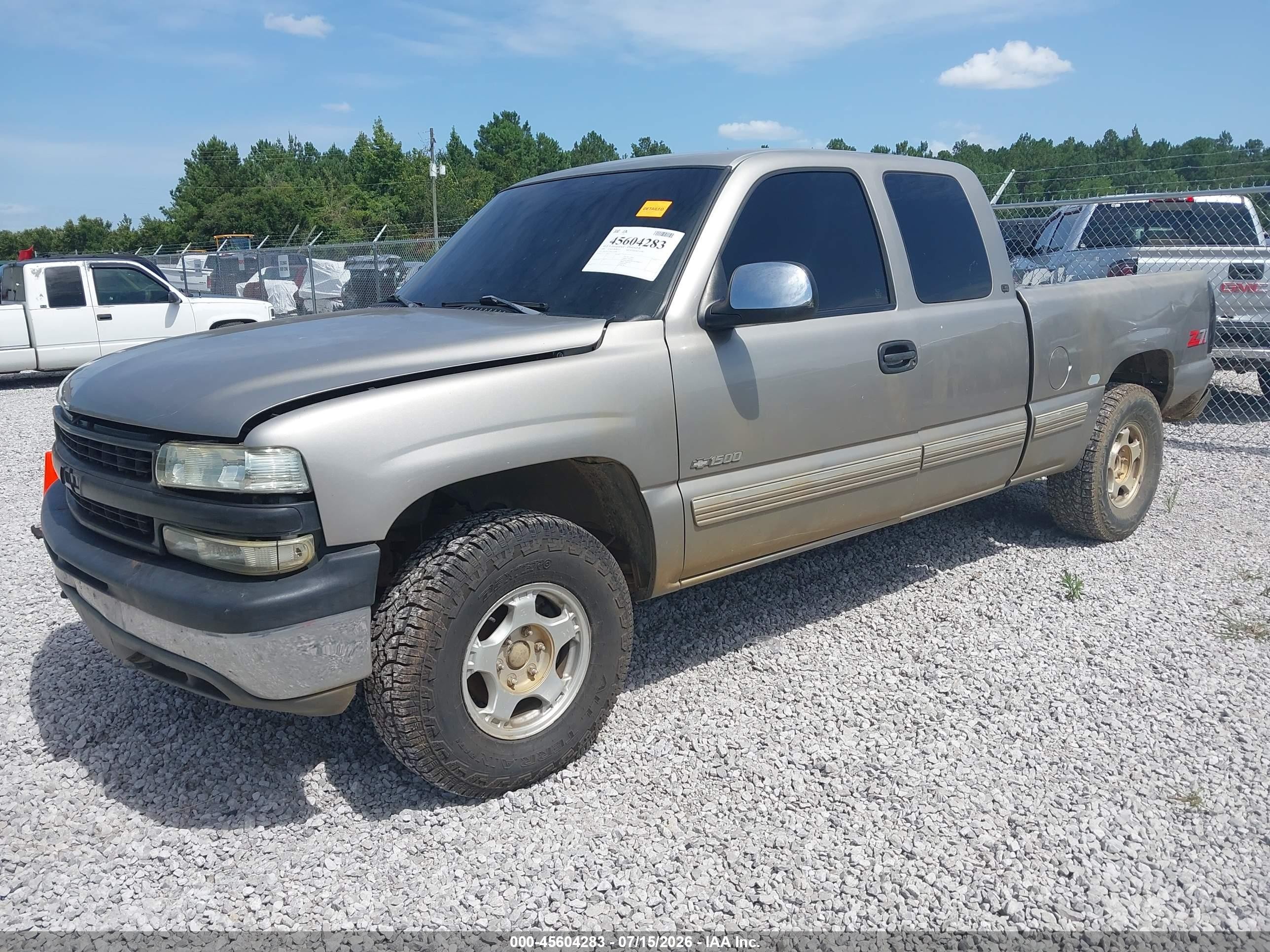 1999 Chevrolet Silverado 1500 Ls Gold vin: 2GCEK19T5X1233048