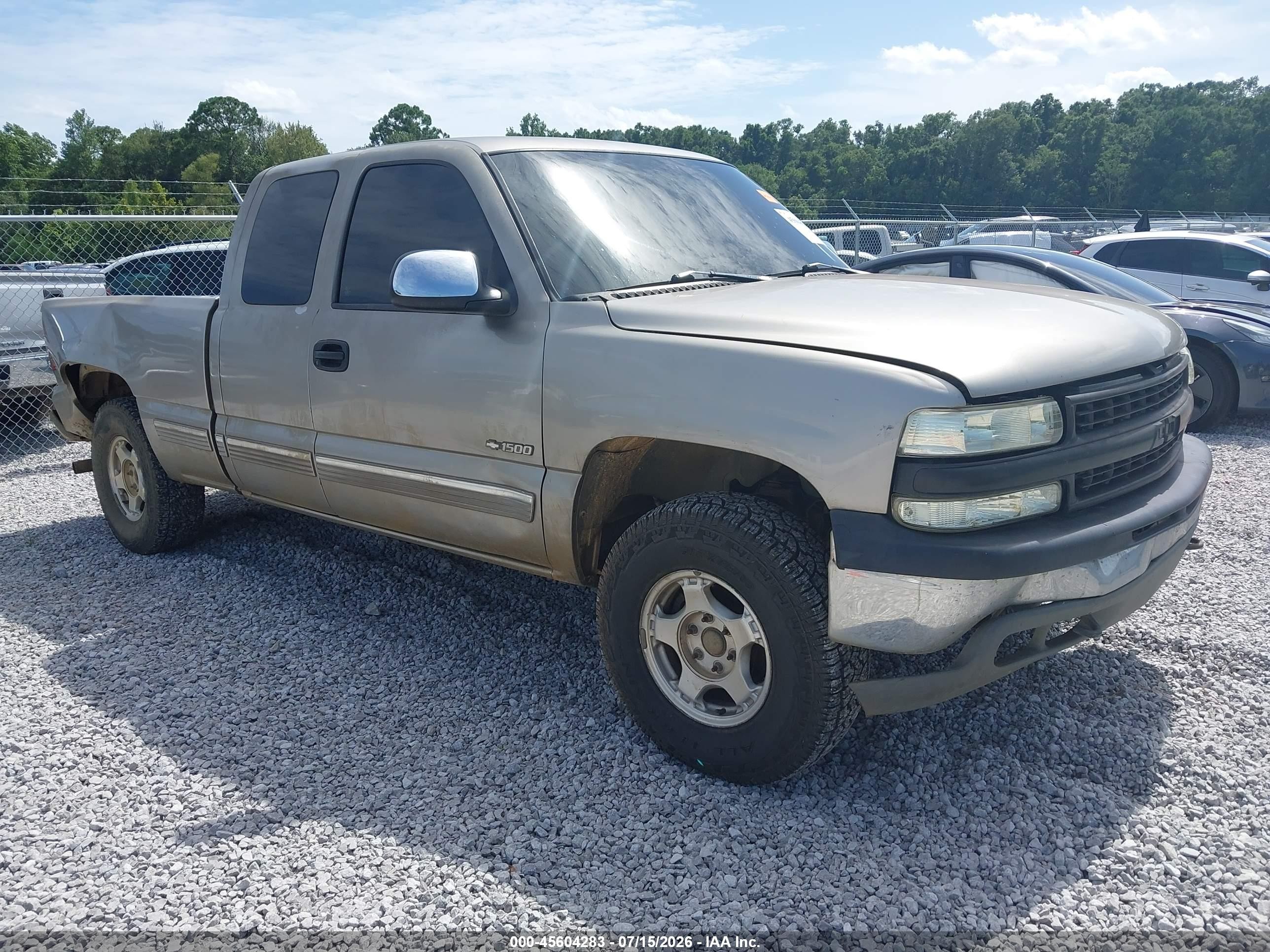 1999 Chevrolet Silverado 1500 Ls Gold vin: 2GCEK19T5X1233048