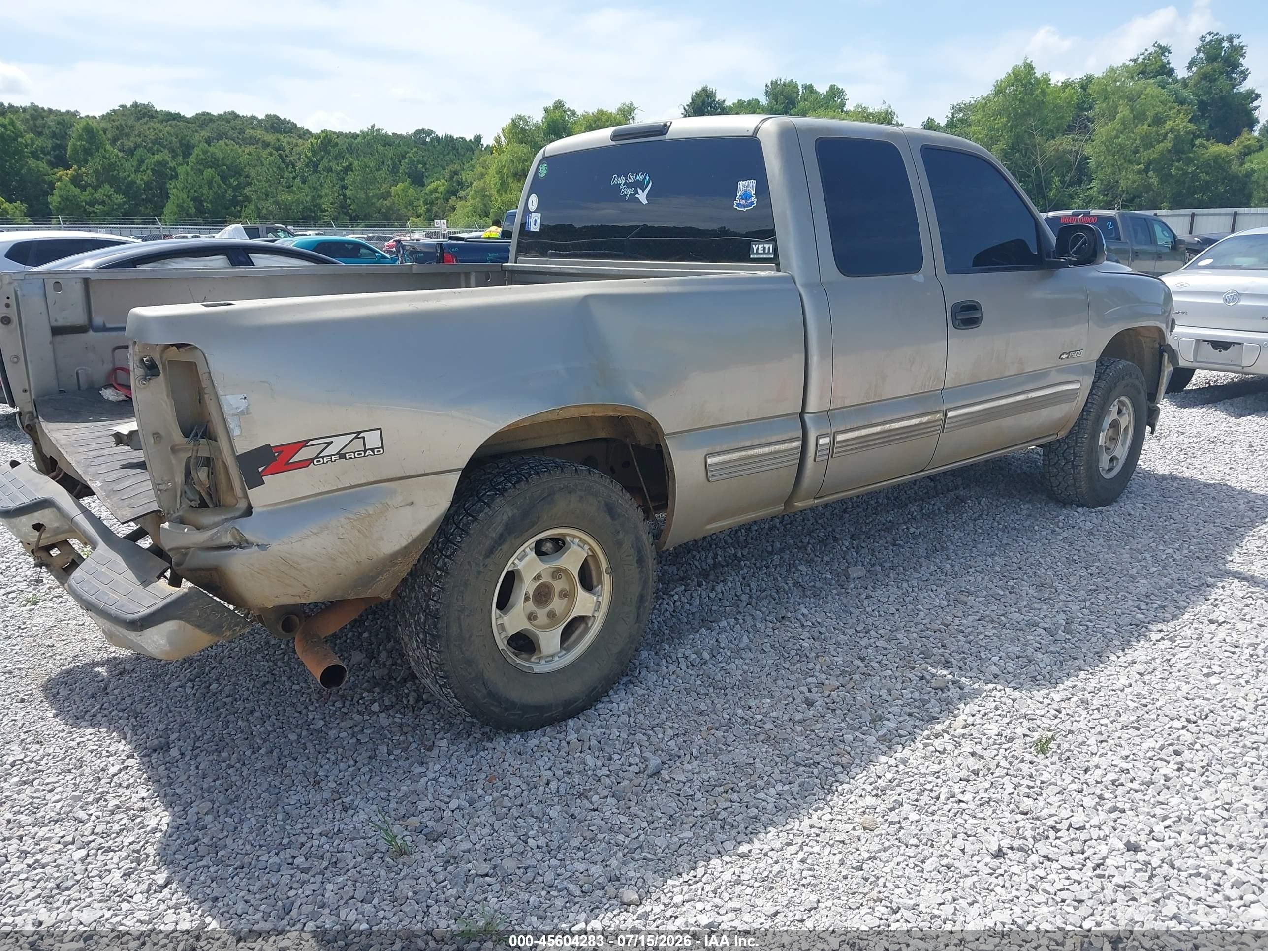 1999 Chevrolet Silverado 1500 Ls Gold vin: 2GCEK19T5X1233048