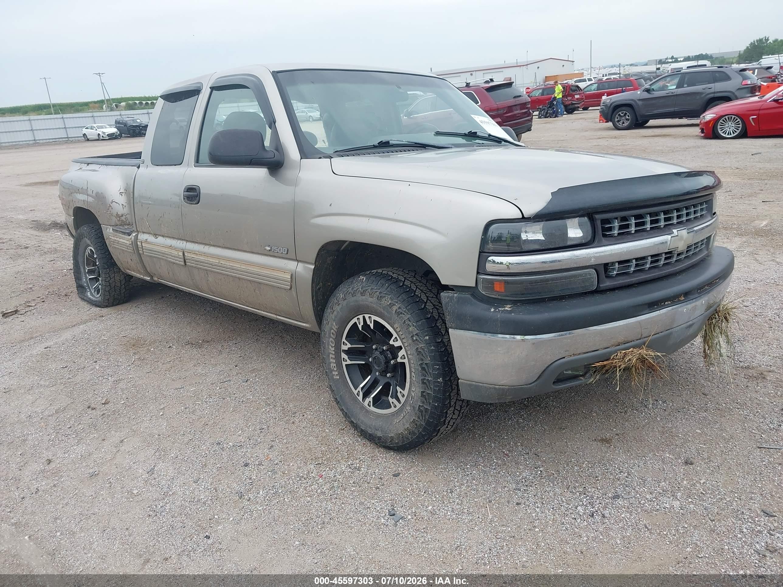 2000 Chevrolet Silverado 1500 Lt Tan vin: 2GCEK19T5Y1139608