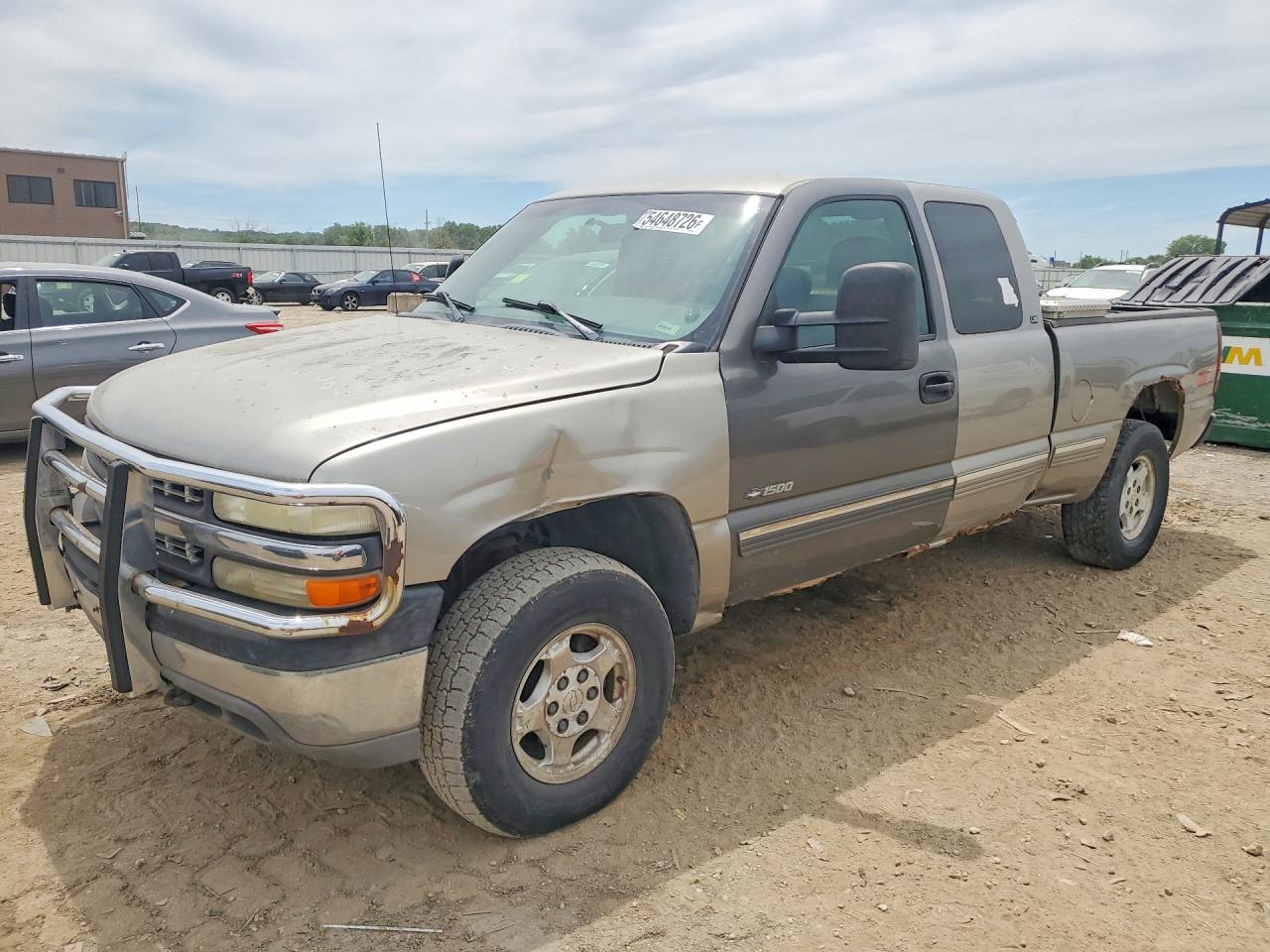2000 Chevrolet Silverado K1500 Silver vin: 2GCEK19T5Y1156697