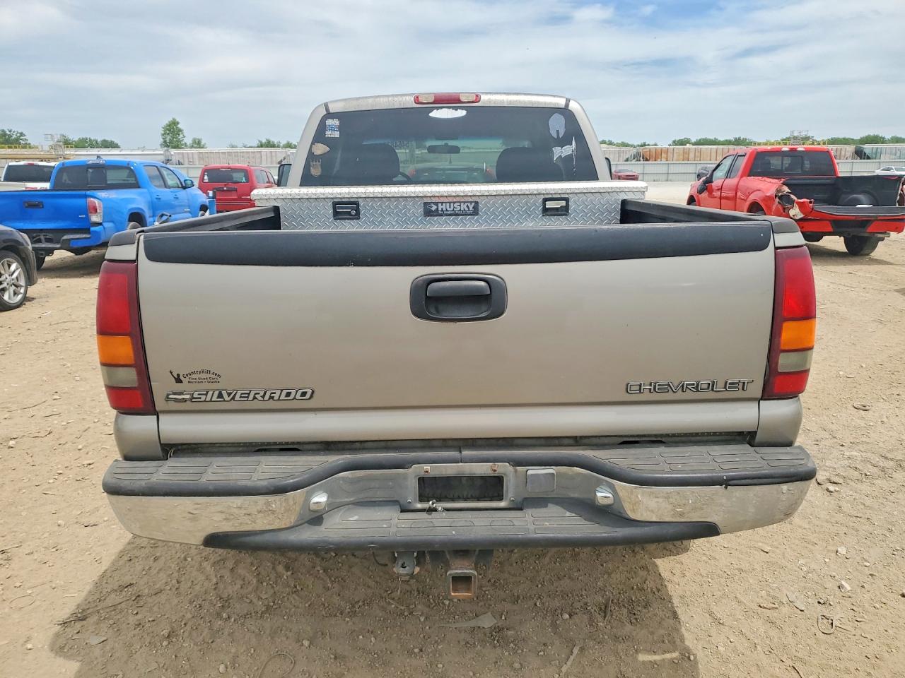 2000 Chevrolet Silverado K1500 Silver vin: 2GCEK19T5Y1156697