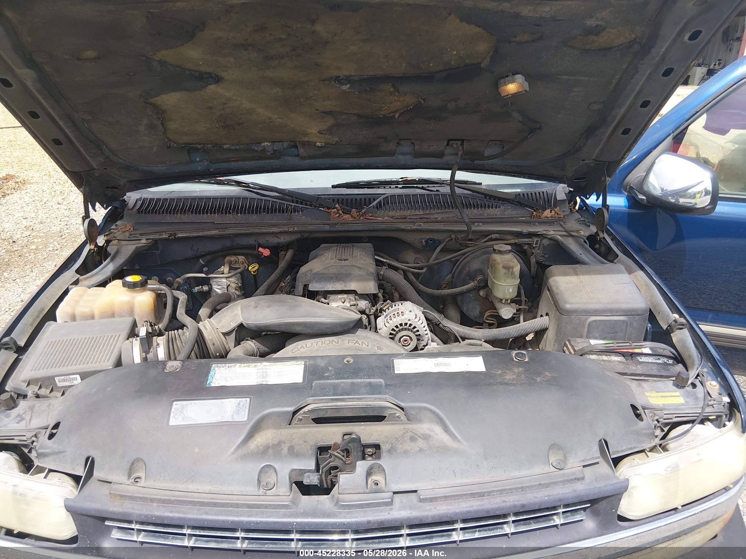 2000 Chevrolet Silverado 1500 Lt Синий vin: 2GCEK19T5Y1399328