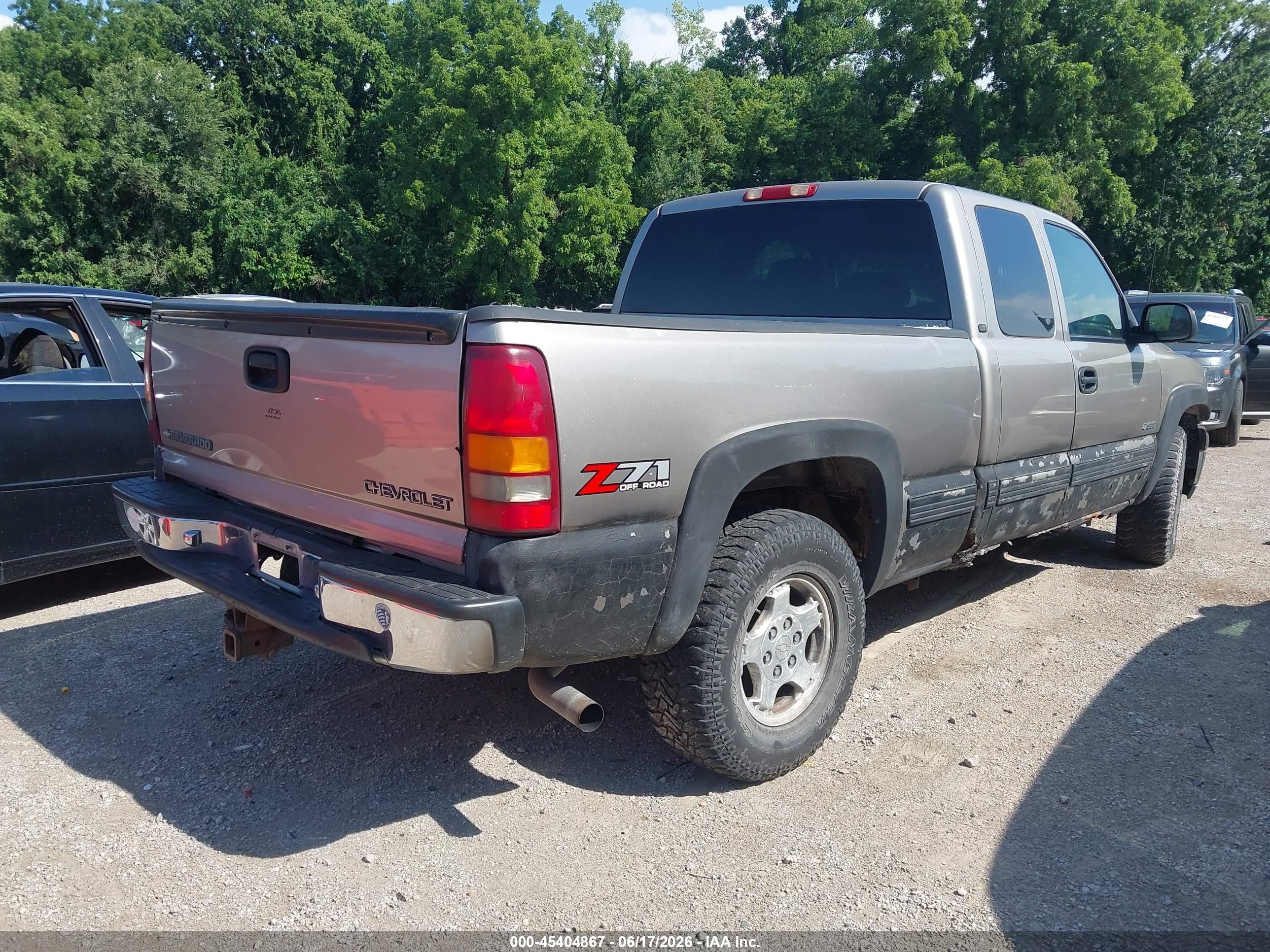 2002 Chevrolet Silverado 1500 Lt Silver vin: 2GCEK19T621131587