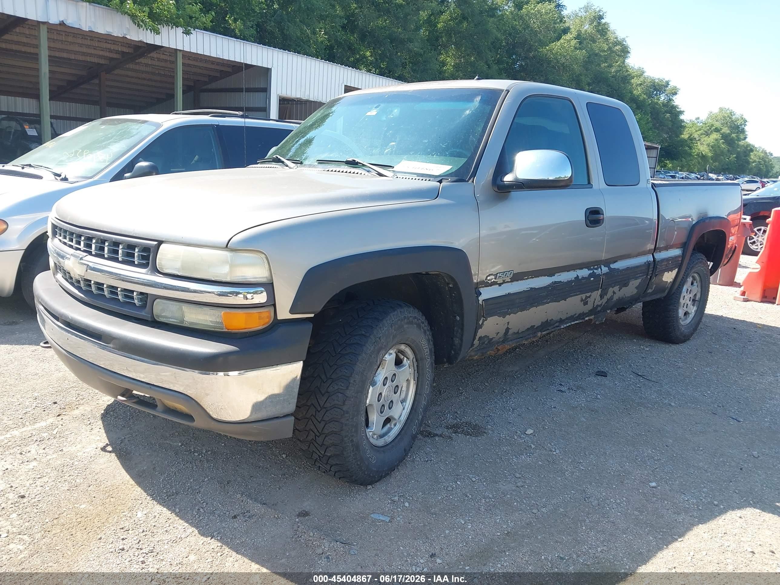2002 Chevrolet Silverado 1500 Lt Silver vin: 2GCEK19T621131587