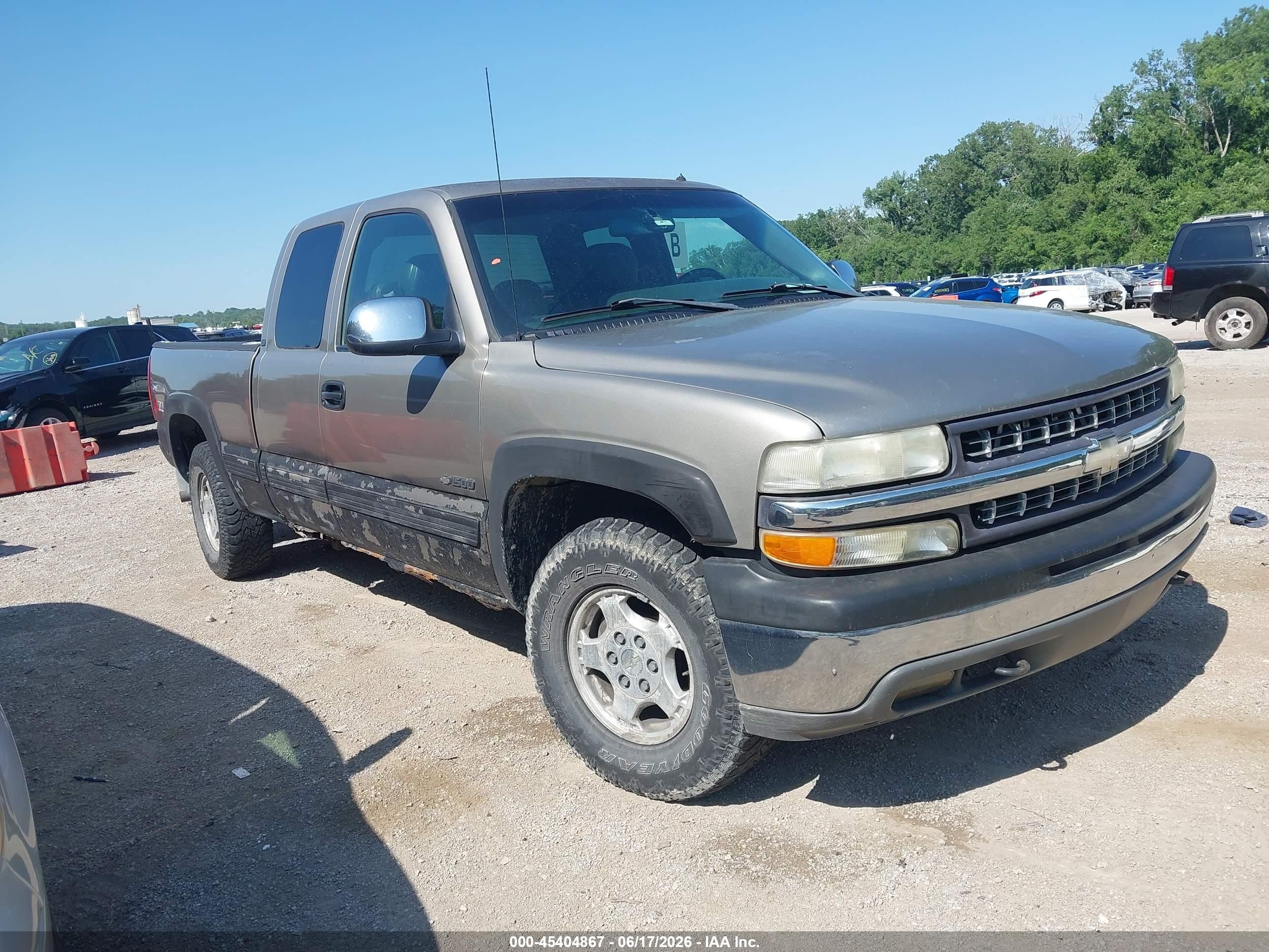 2002 Chevrolet Silverado 1500 Lt Silver vin: 2GCEK19T621131587
