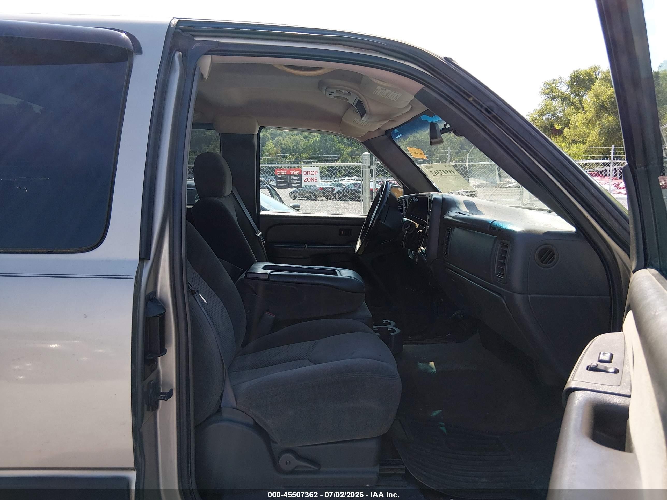 2003 Chevrolet Silverado 1500 Ls Pewter vin: 2GCEK19T631106383